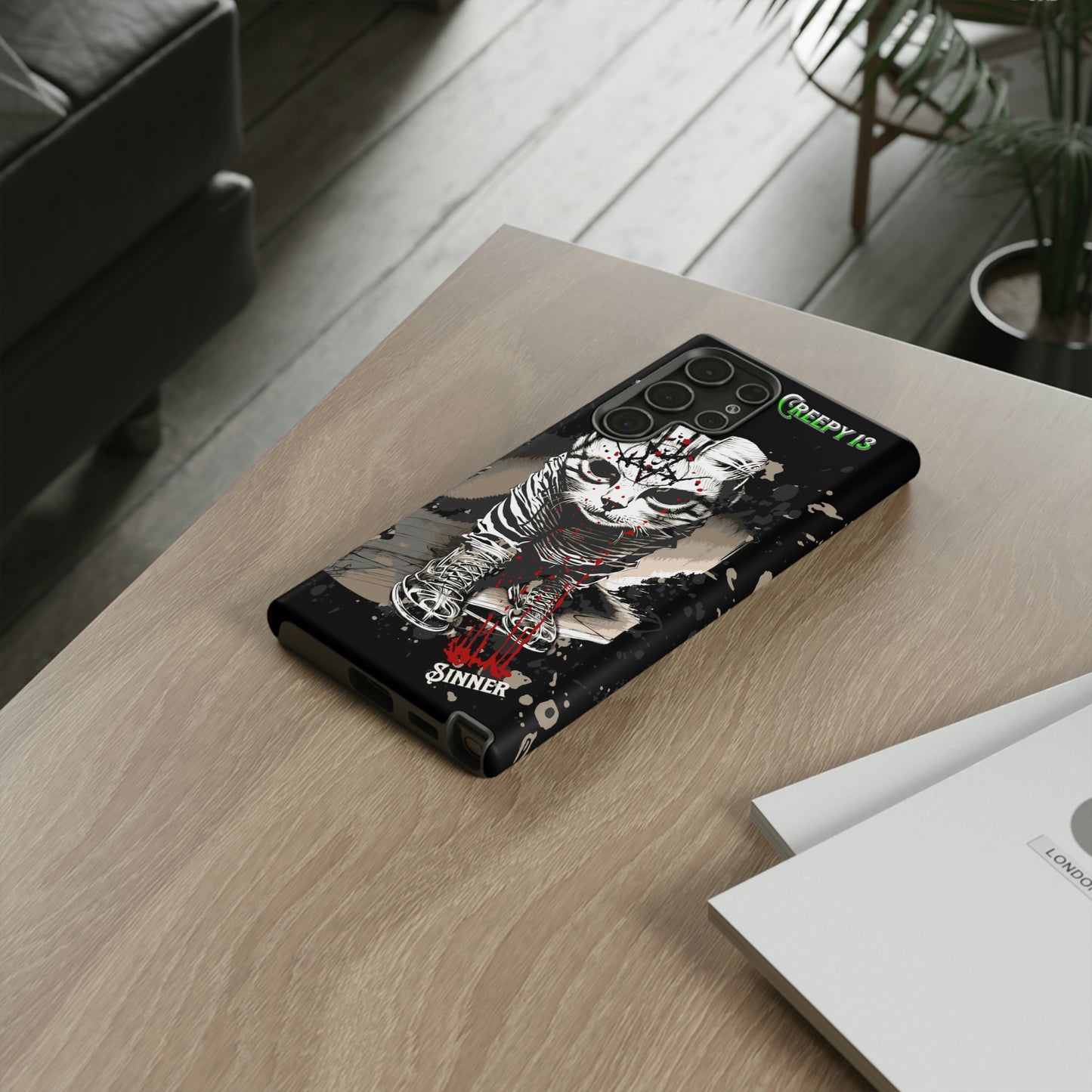 Evil Kitty Lover phone case Tough Cases