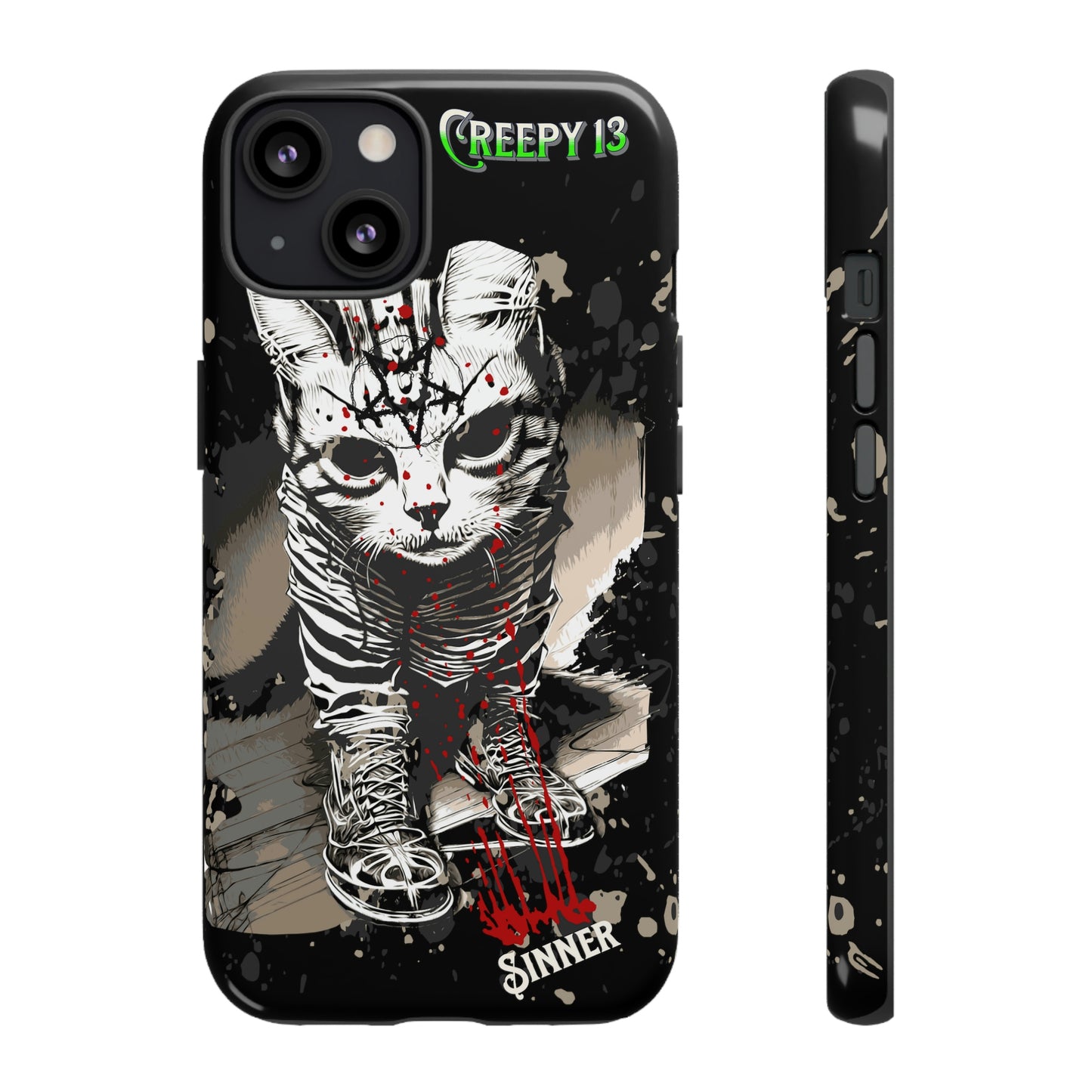 Evil Kitty Lover phone case Tough Cases