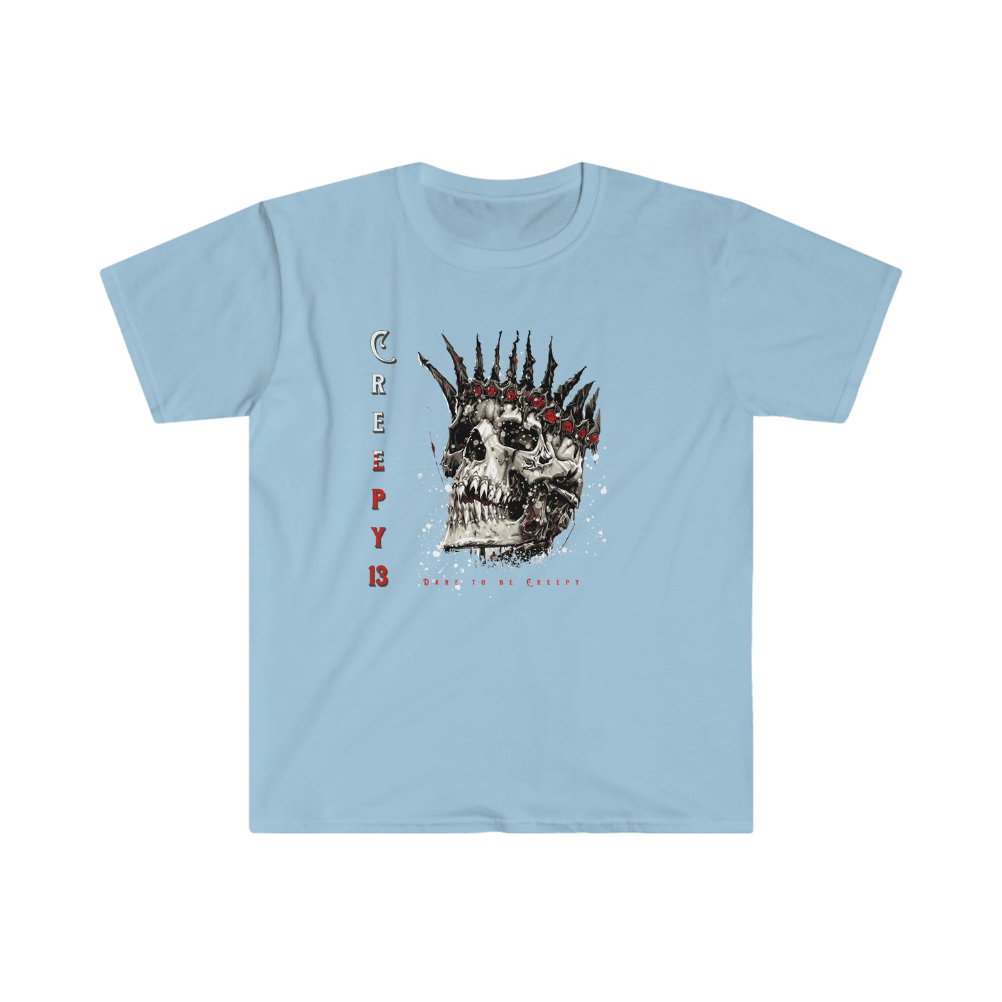 Skull Me front and back printed Unisex Softstyle T-Shirt
