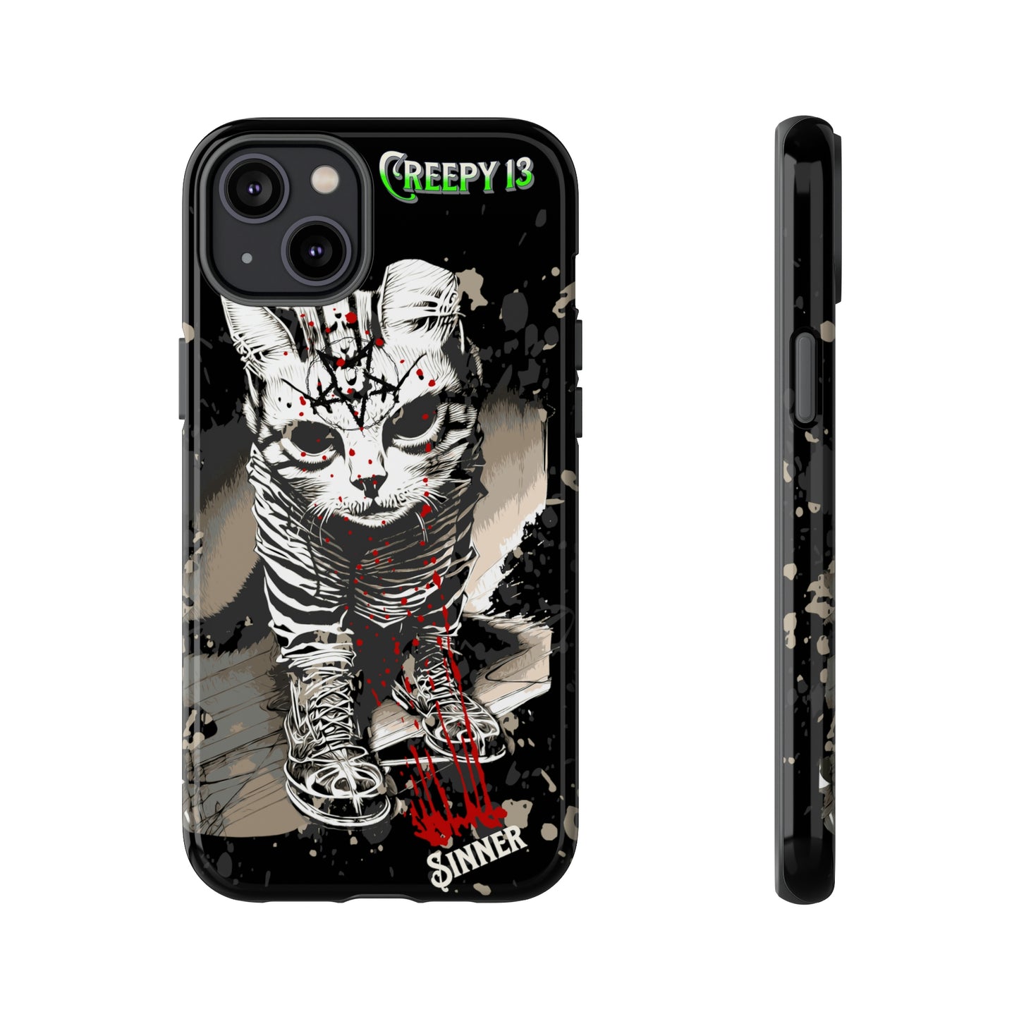 Evil Kitty Lover phone case Tough Cases