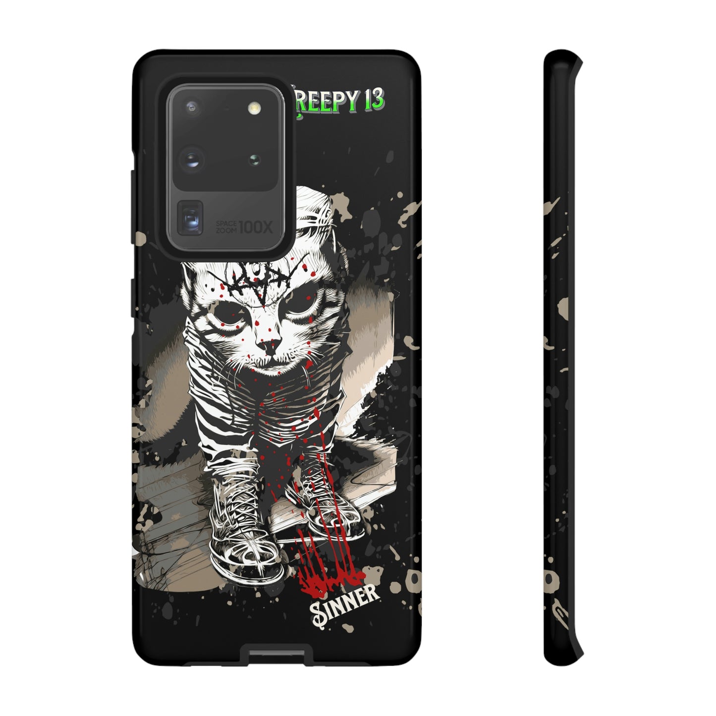 Evil Kitty Lover phone case Tough Cases