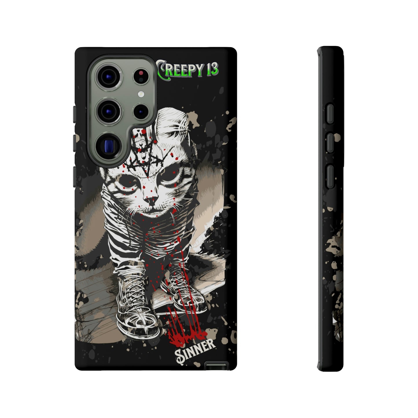 Evil Kitty Lover phone case Tough Cases