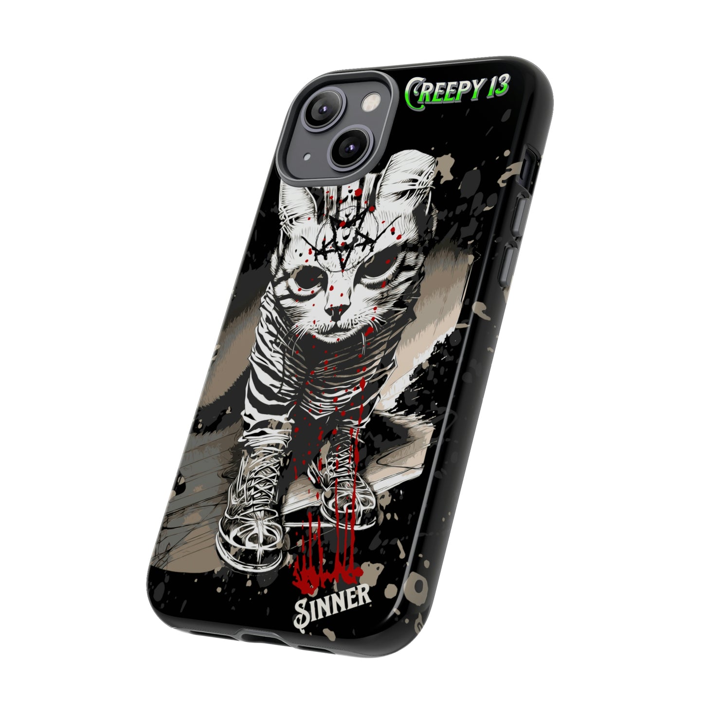 Evil Kitty Lover phone case Tough Cases