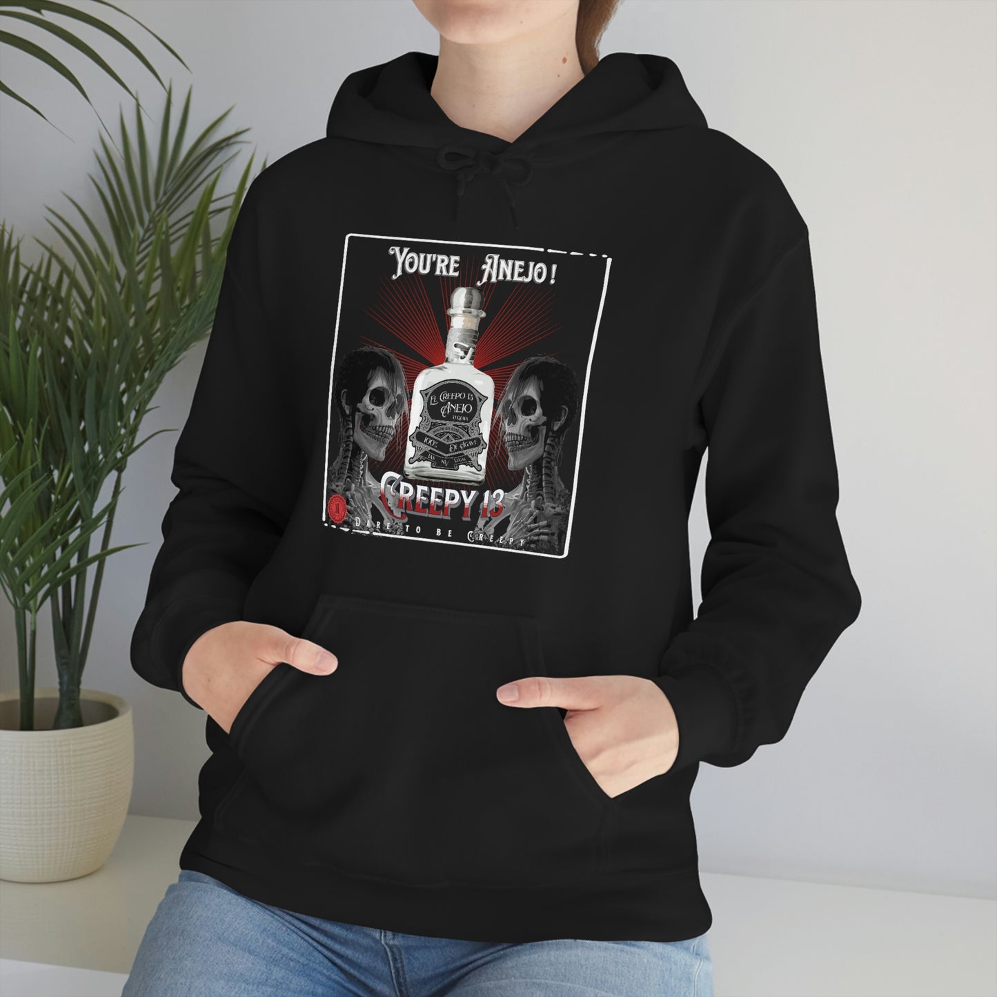 Front and back printed Unisex Heavy Blend™ Hooded Sweatshirt