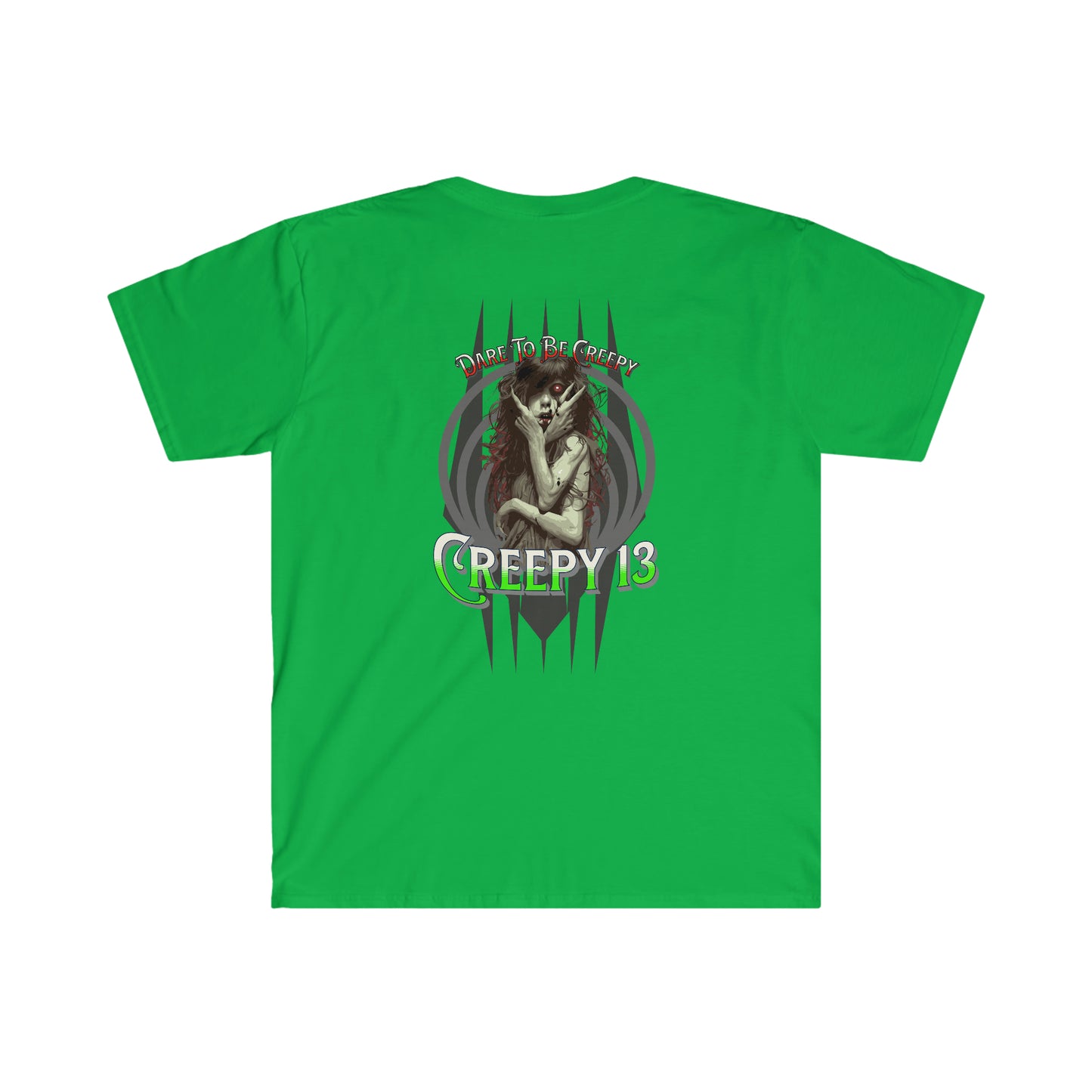 front and back printed Unisex Softstyle T-Shirt