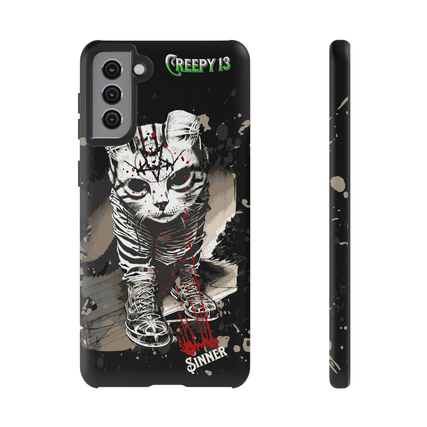 Evil Kitty Lover phone case Tough Cases