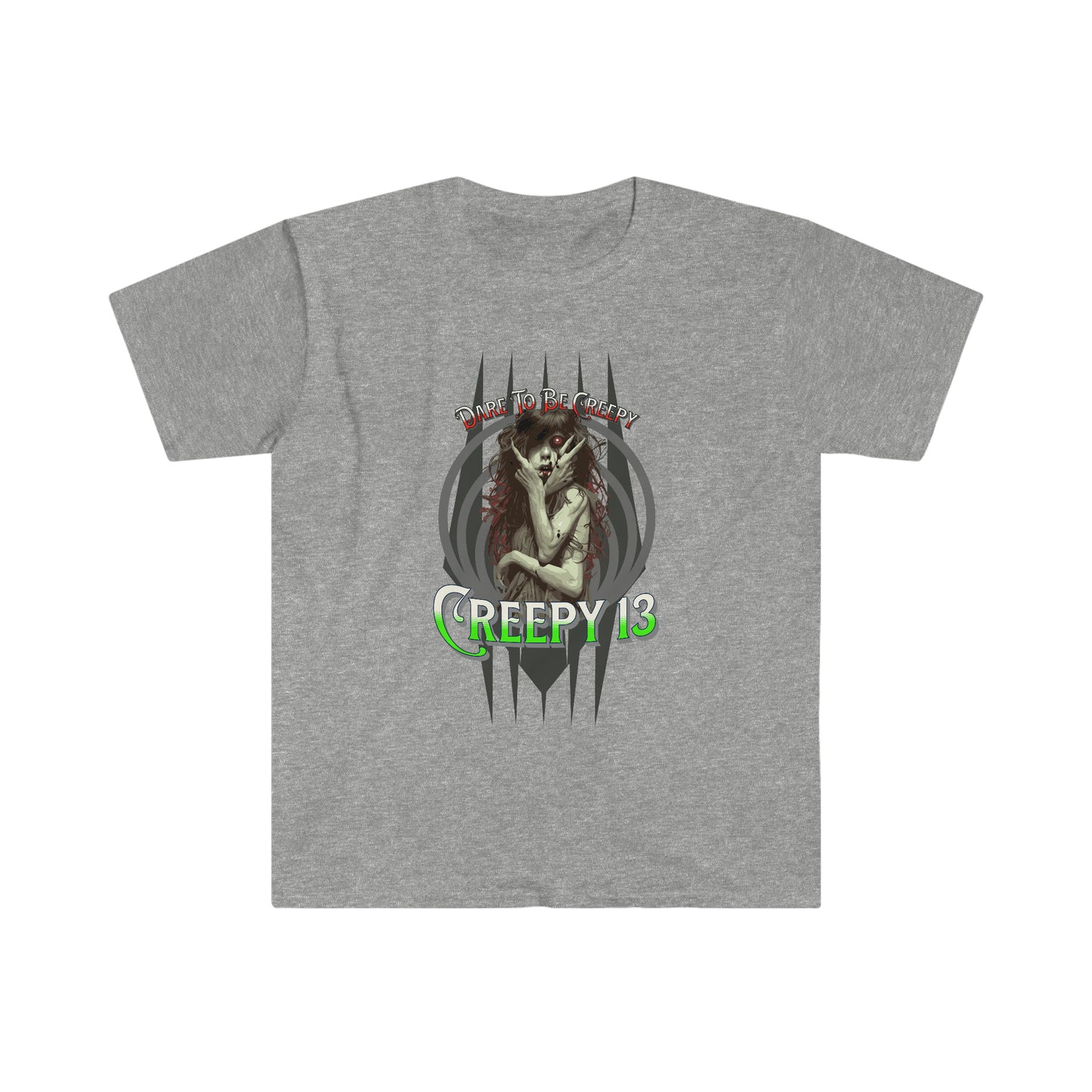 front and back printed Unisex Softstyle T-Shirt