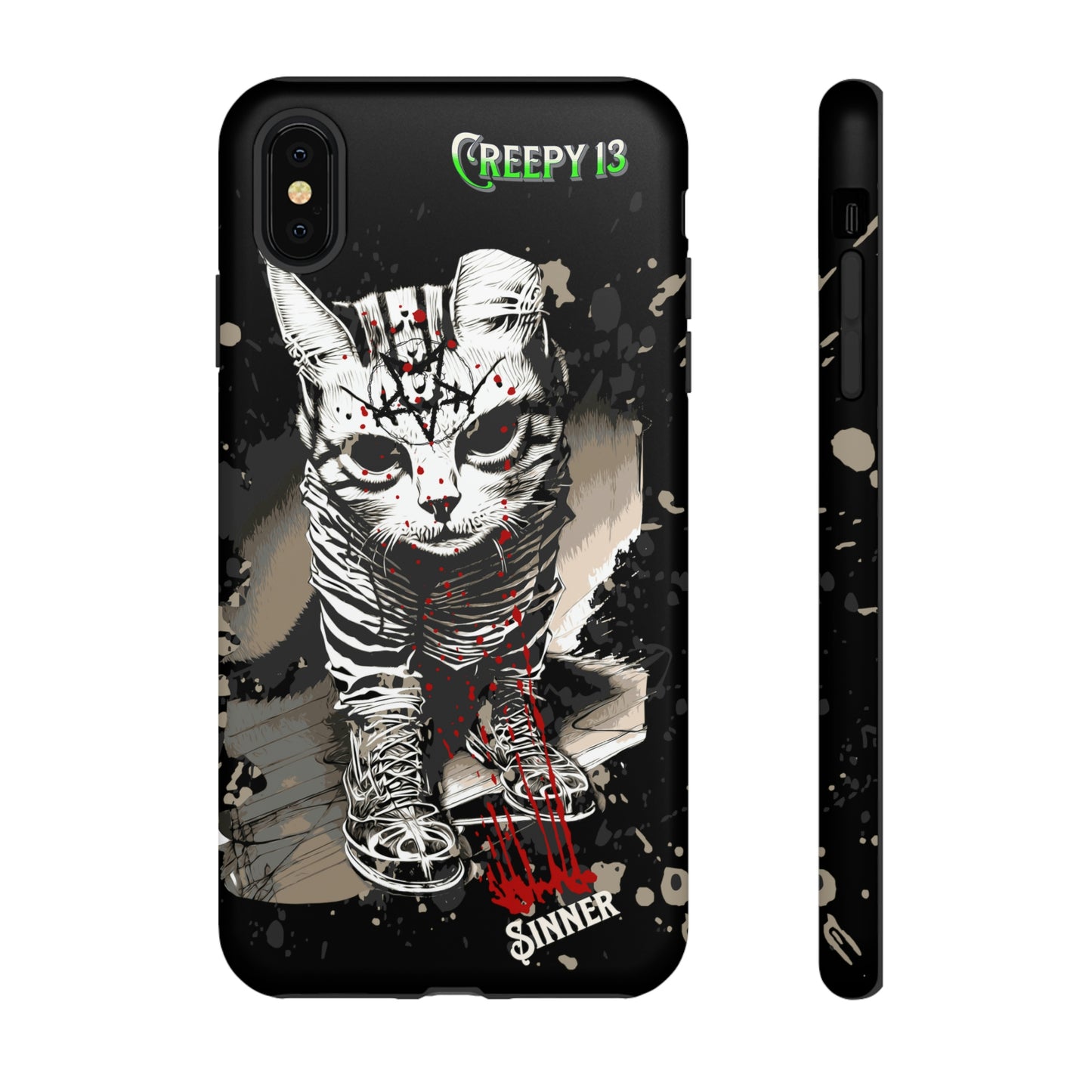 Evil Kitty Lover phone case Tough Cases