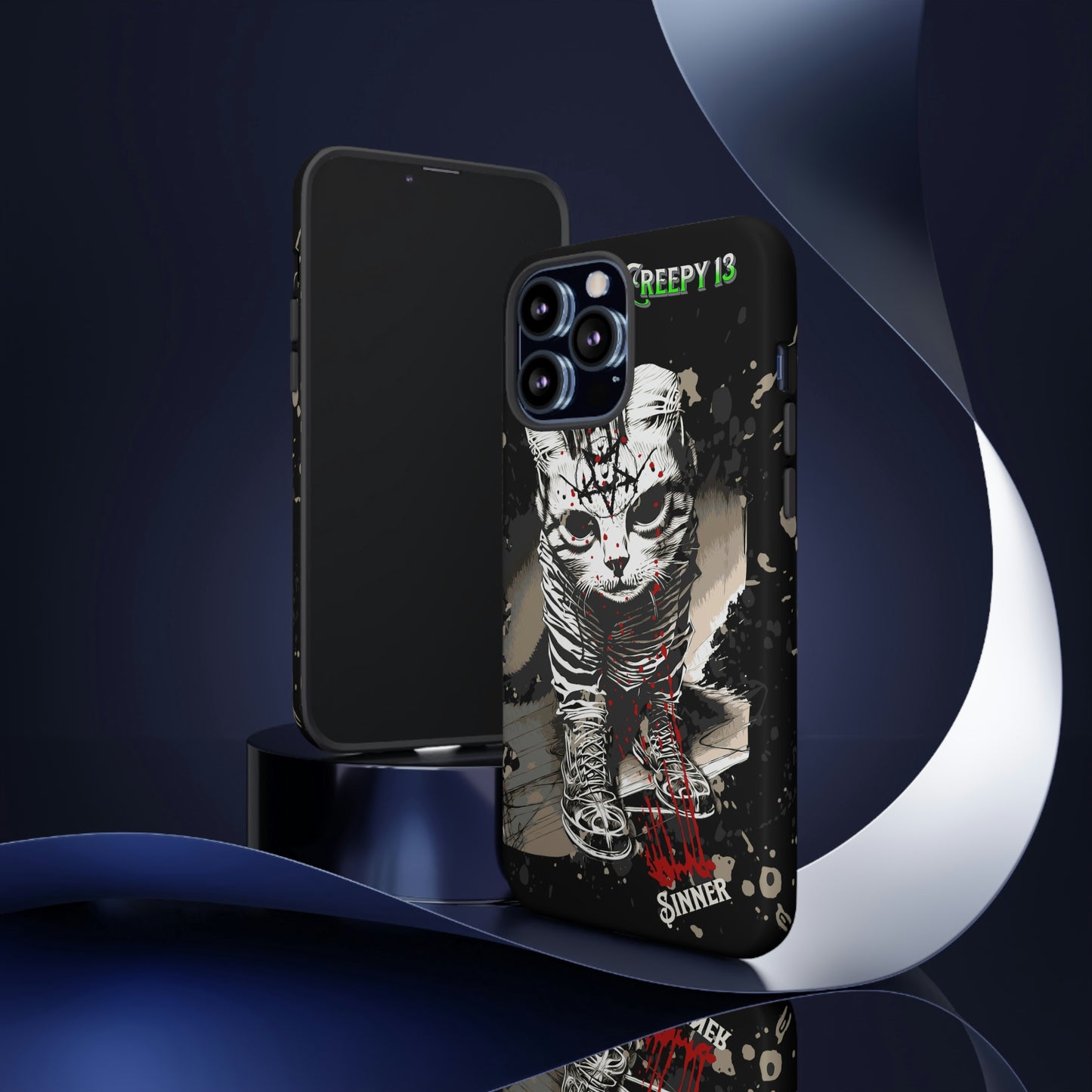 Evil Kitty Lover phone case Tough Cases