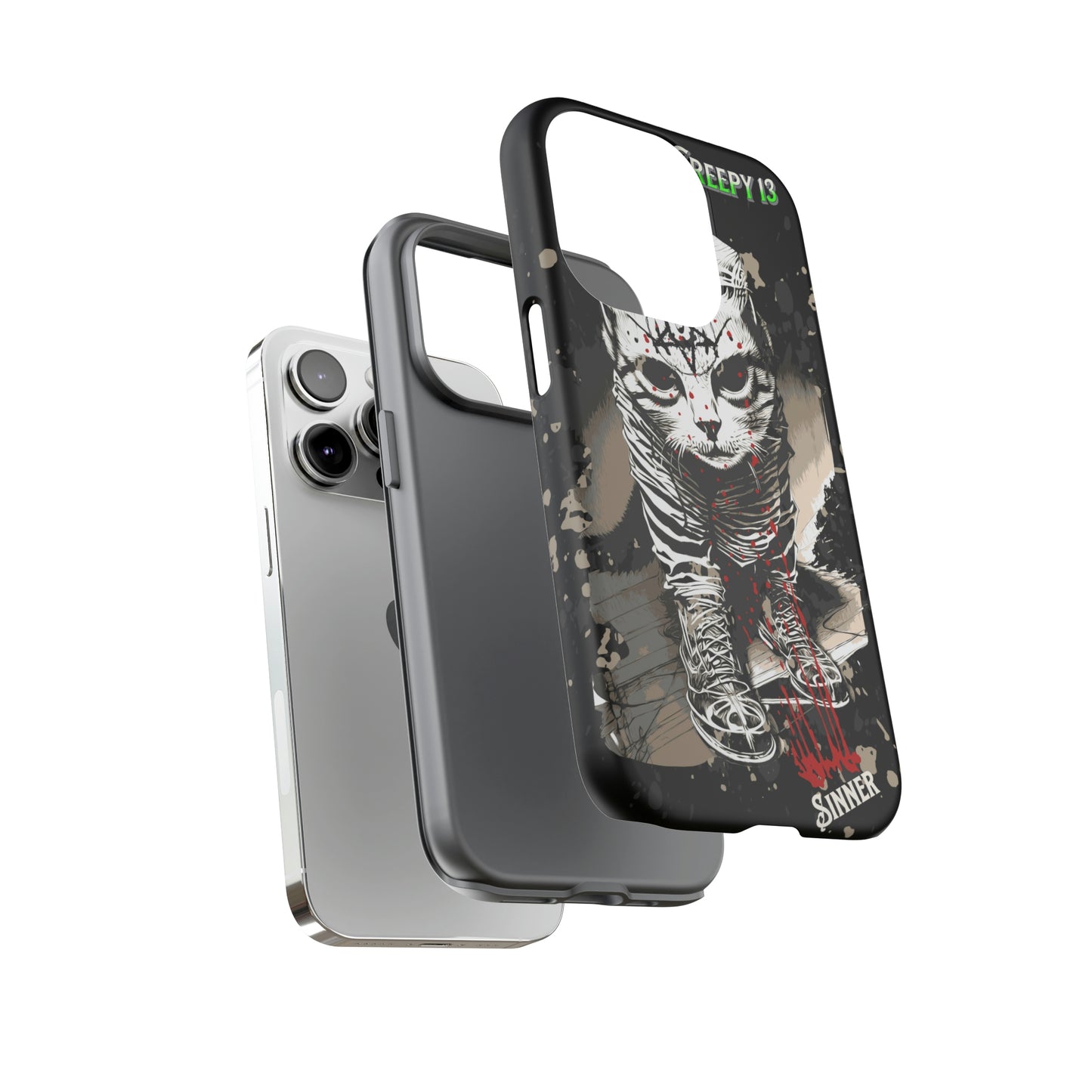 Evil Kitty Lover phone case Tough Cases