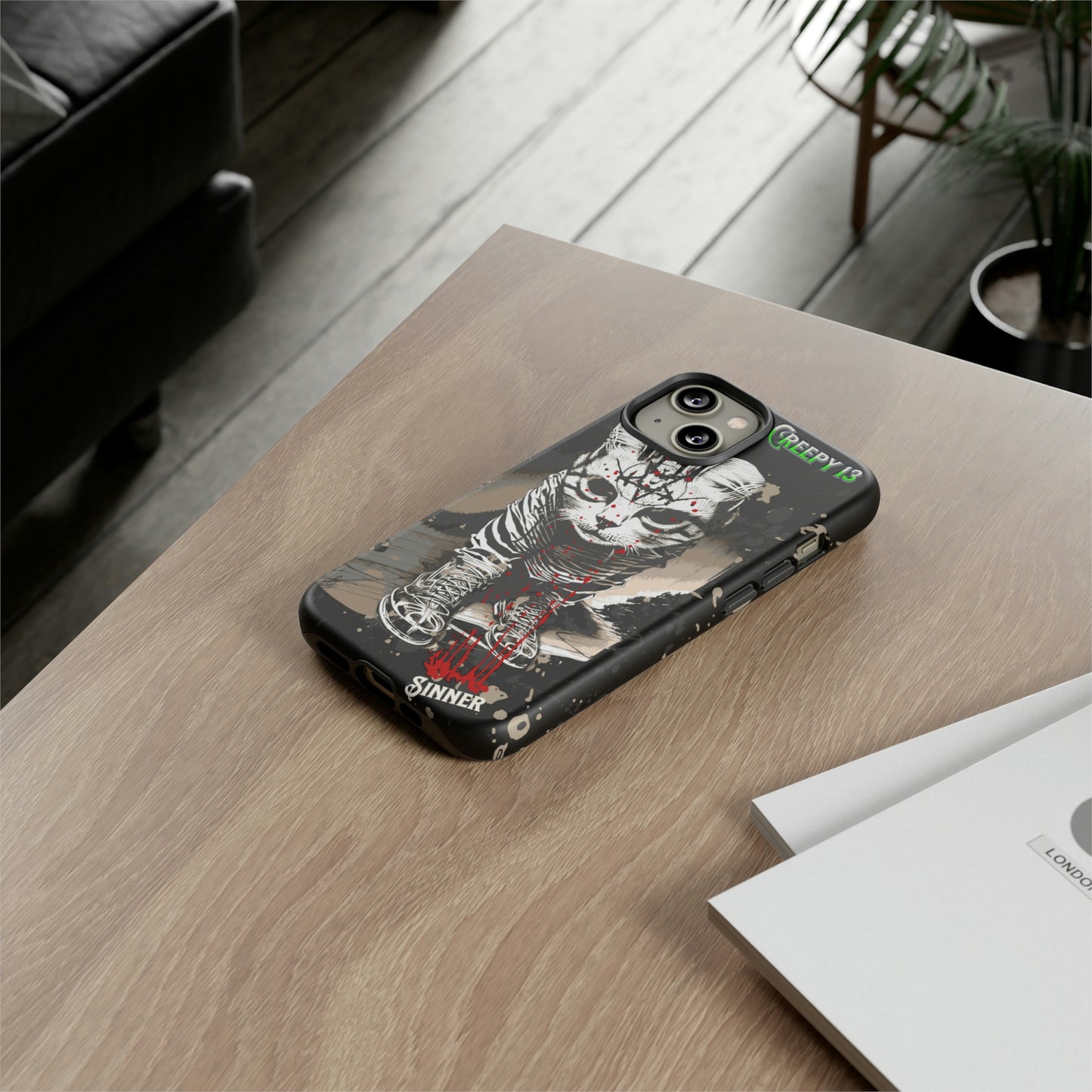 Evil Kitty Lover phone case Tough Cases