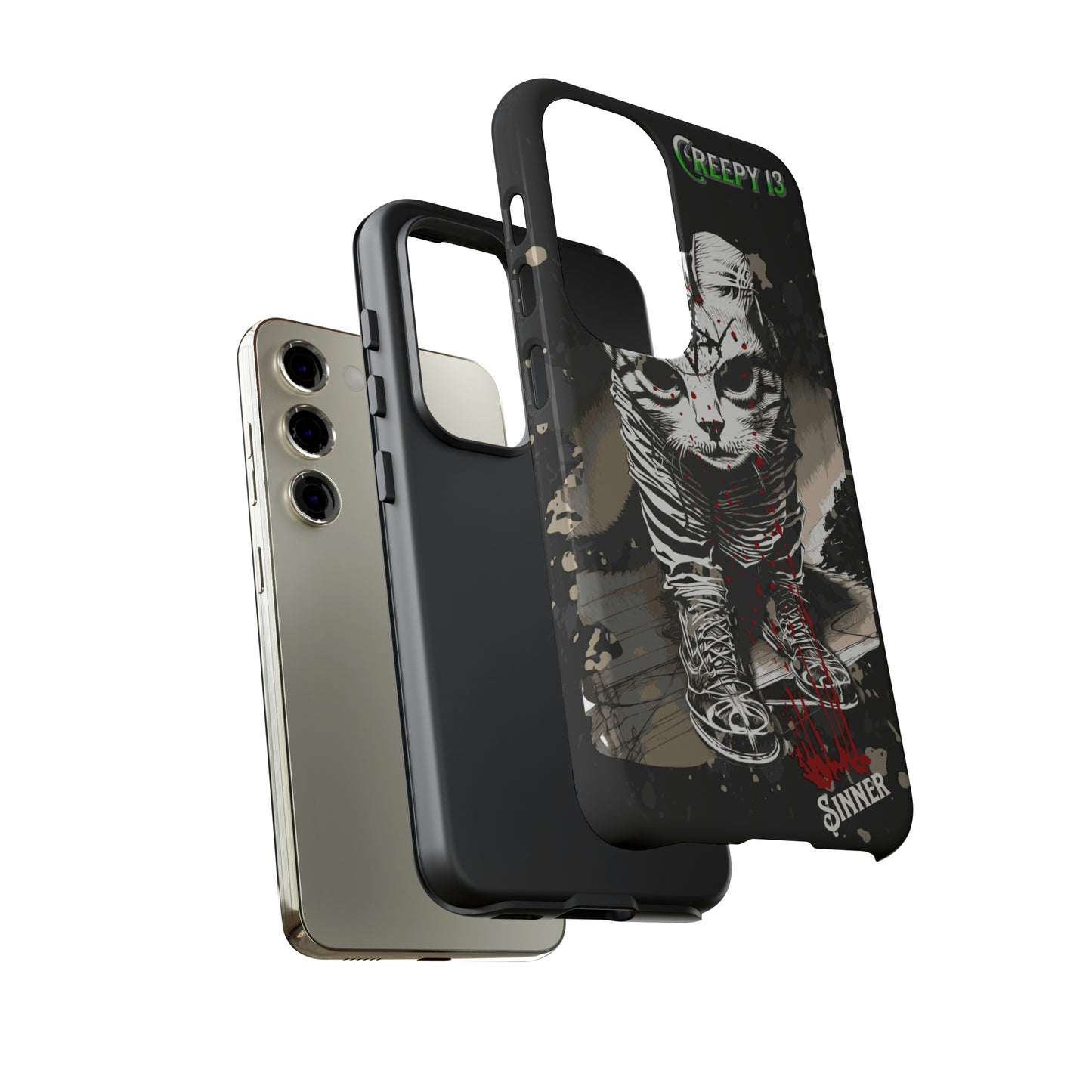 Evil Kitty Lover phone case Tough Cases