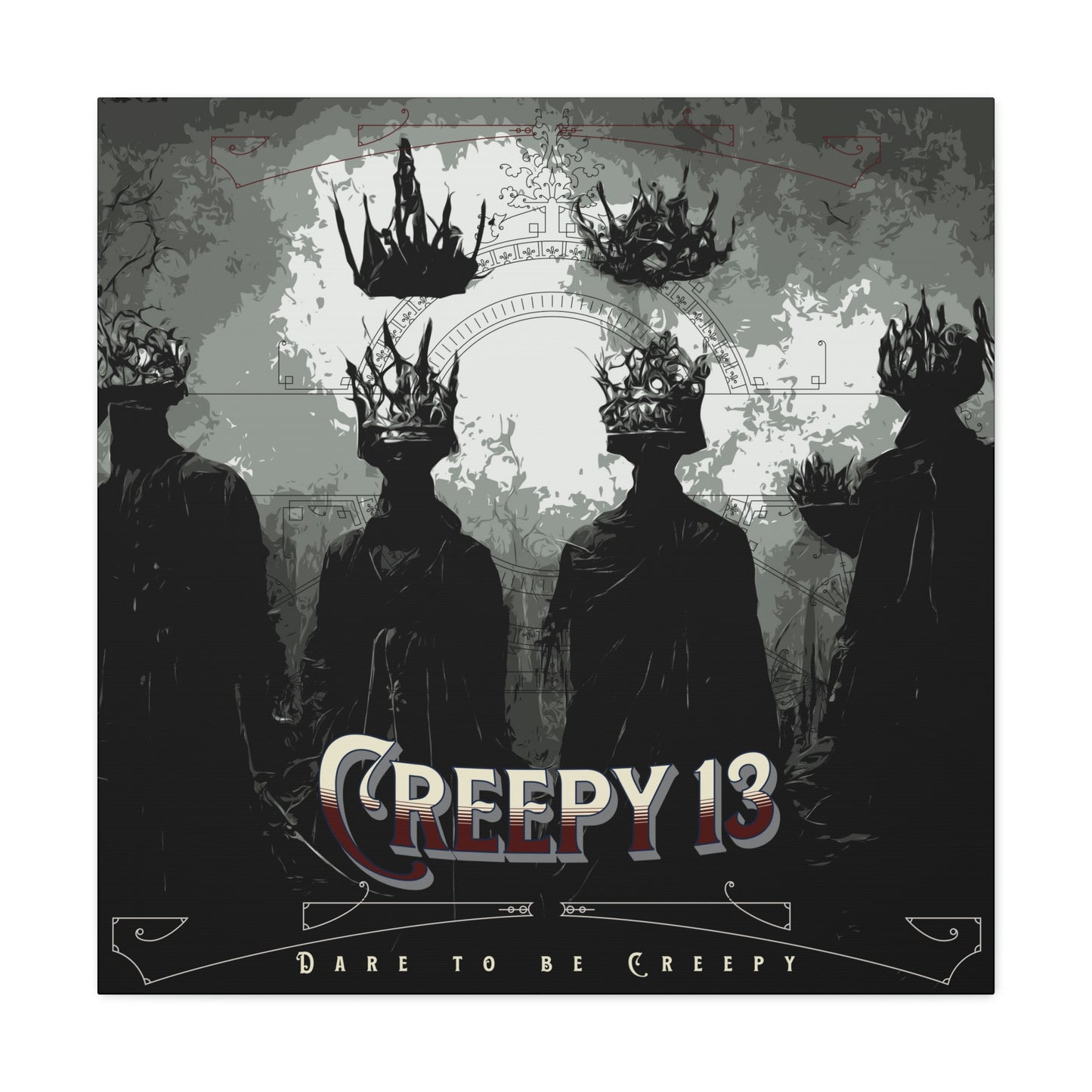 Kings Creepy 13 Canvas Gallery Wraps