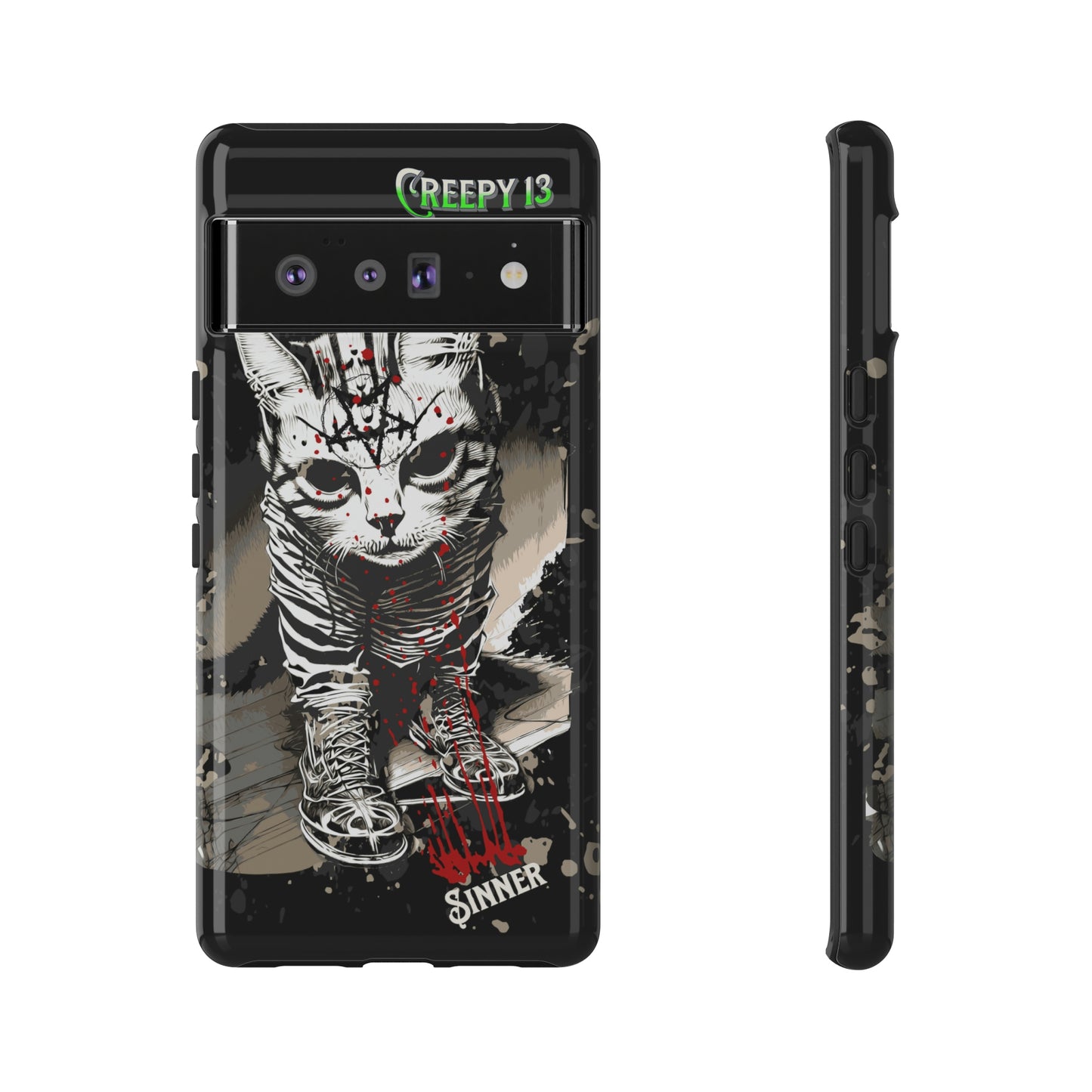 Evil Kitty Lover phone case Tough Cases