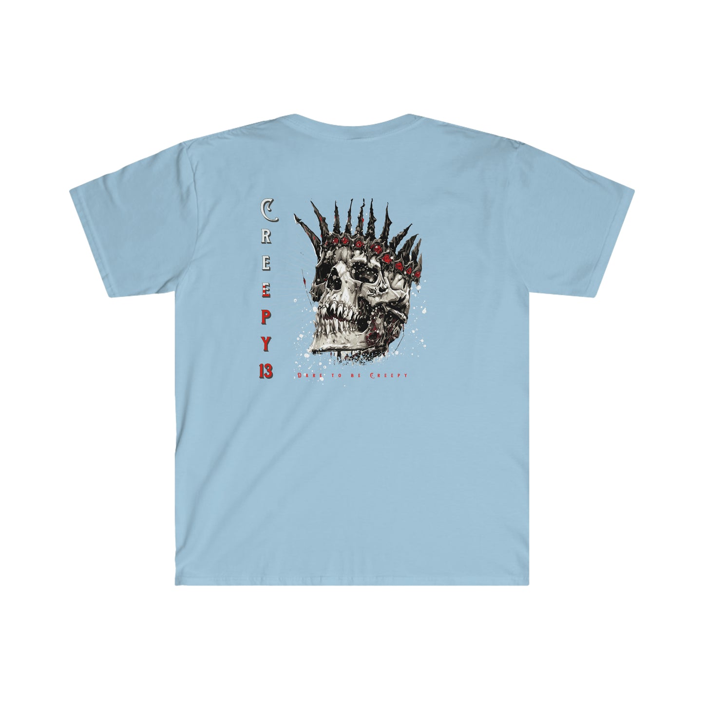 Skull Me front and back printed Unisex Softstyle T-Shirt