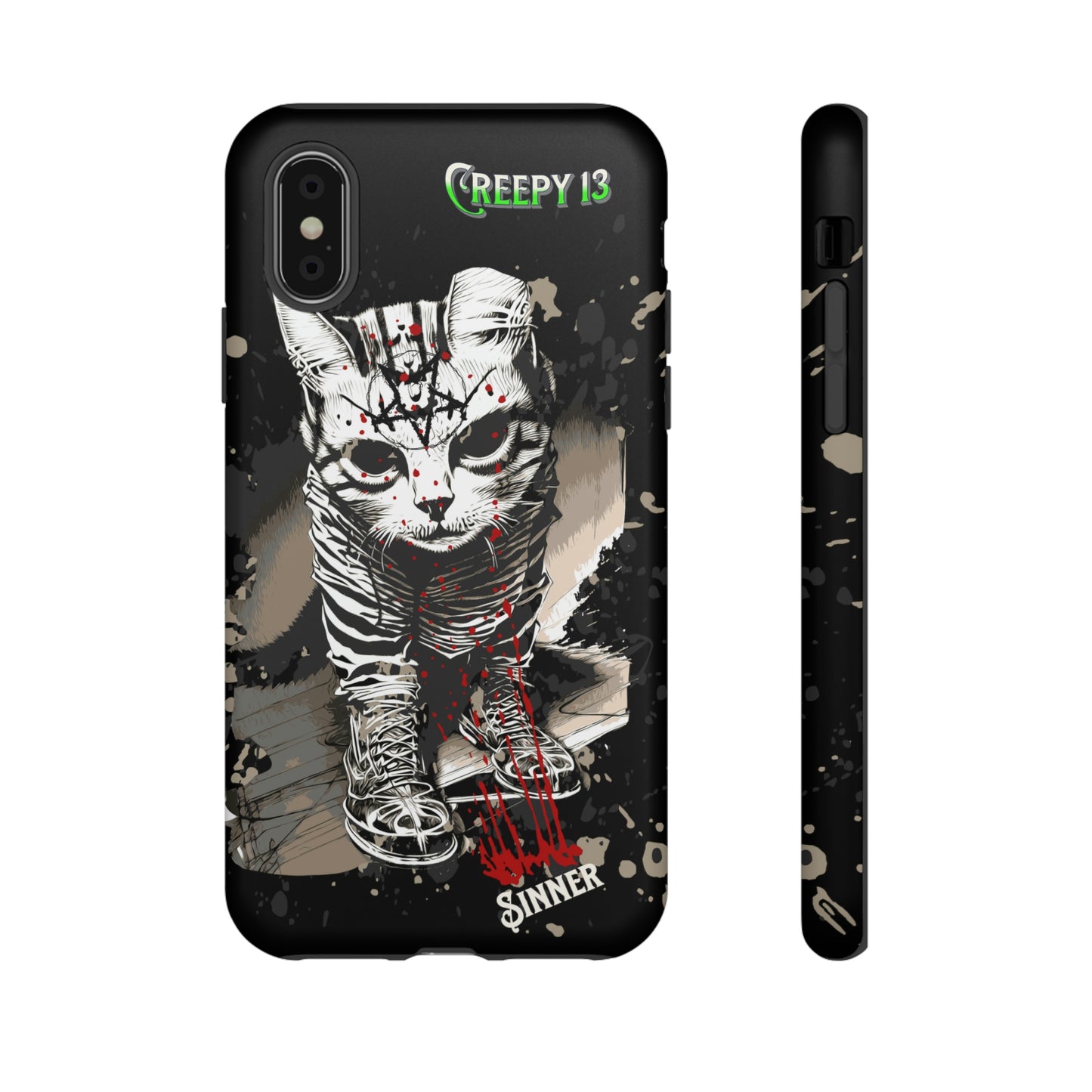 Evil Kitty Lover phone case Tough Cases