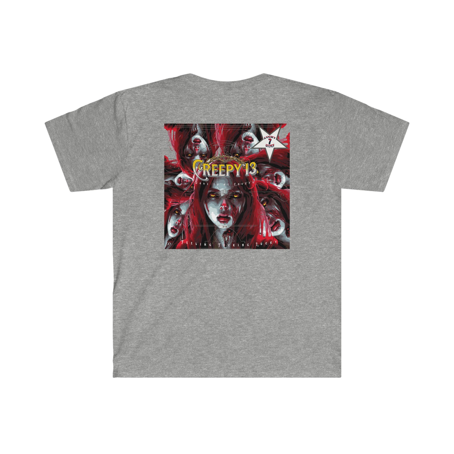 Front and back printed Unisex Softstyle T-Shirt