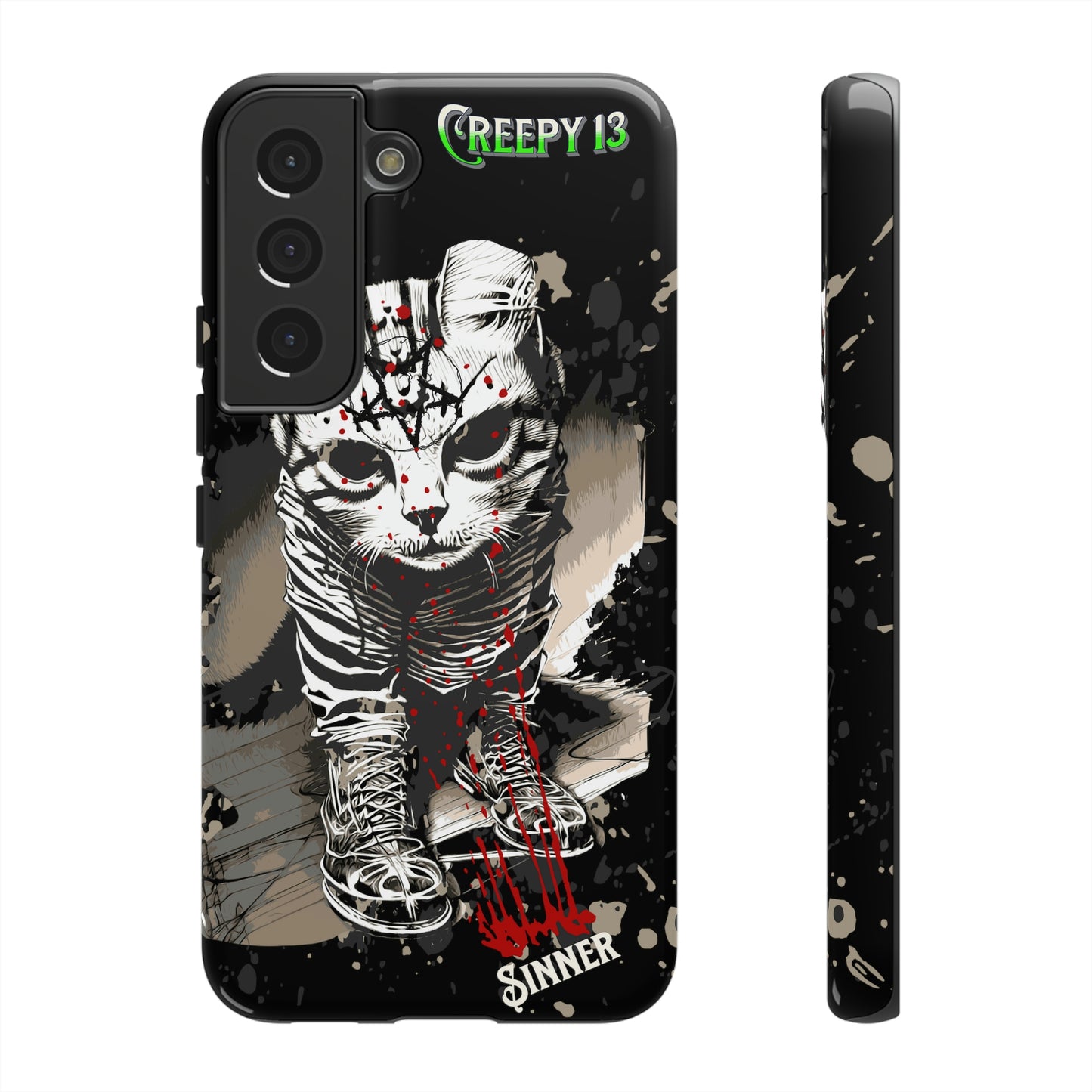 Evil Kitty Lover phone case Tough Cases