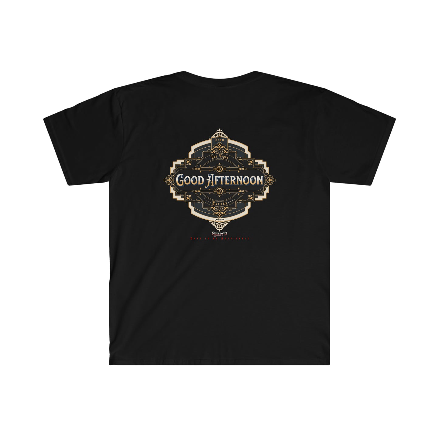 Front and back printed Unisex Softstyle T-Shirt