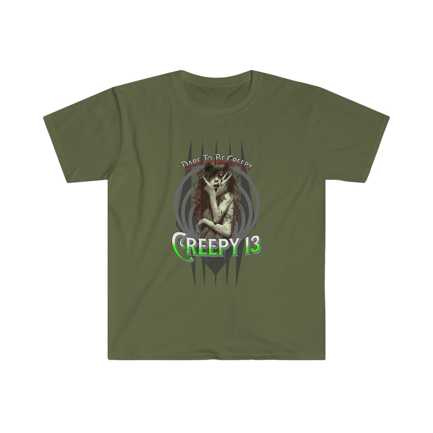 front and back printed Unisex Softstyle T-Shirt