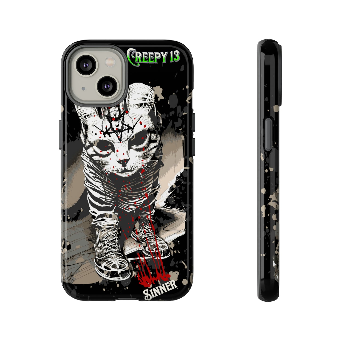 Evil Kitty Lover phone case Tough Cases