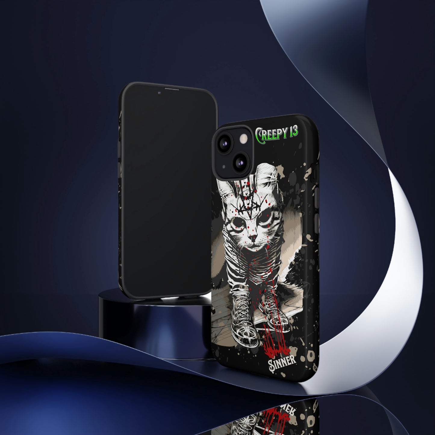 Evil Kitty Lover phone case Tough Cases