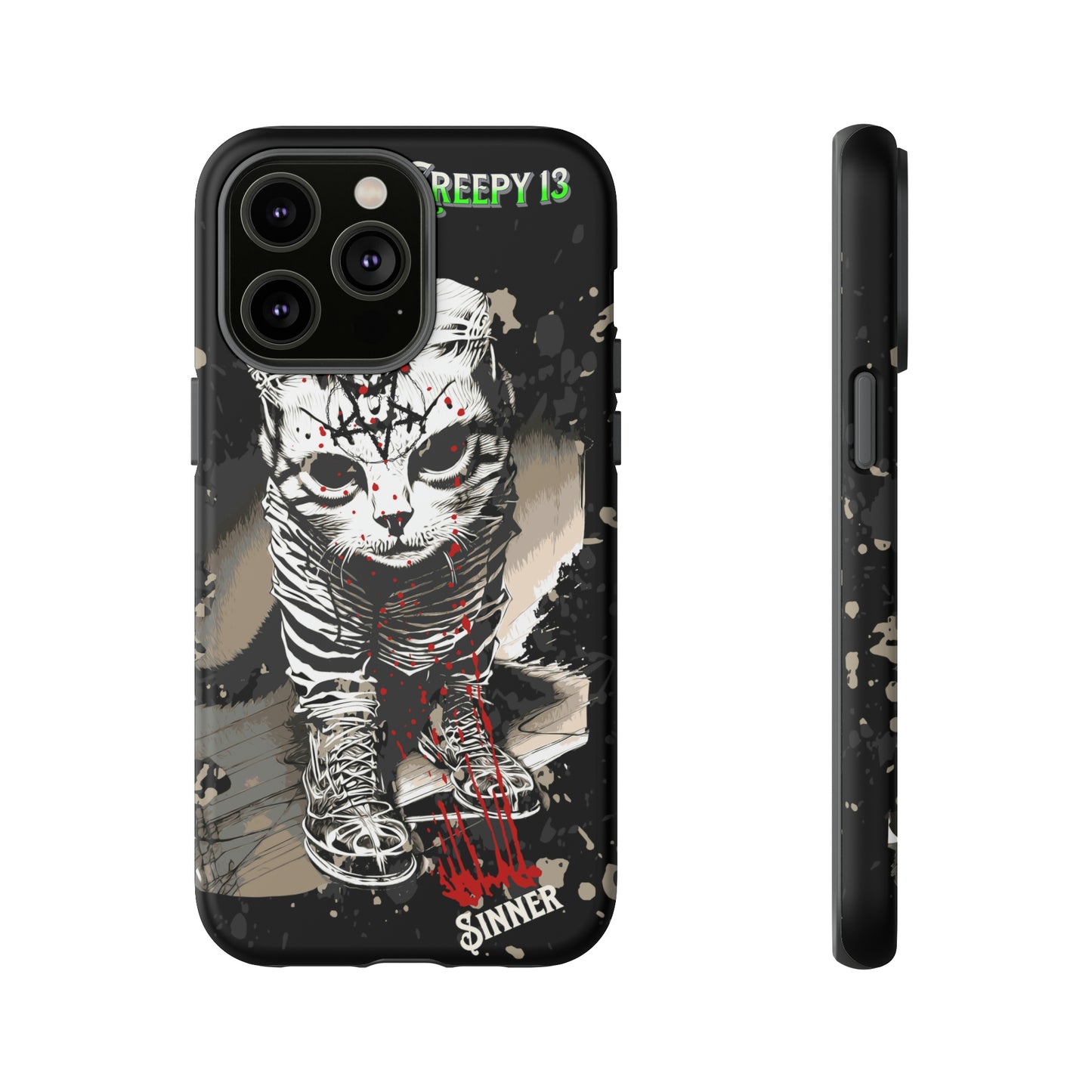 Evil Kitty Lover phone case Tough Cases
