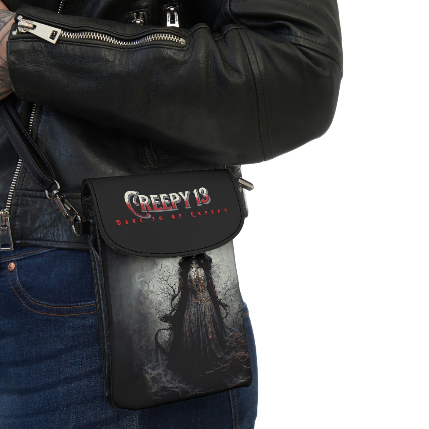 Creepy 13 Small Cell Phone Wallet Other Goodies