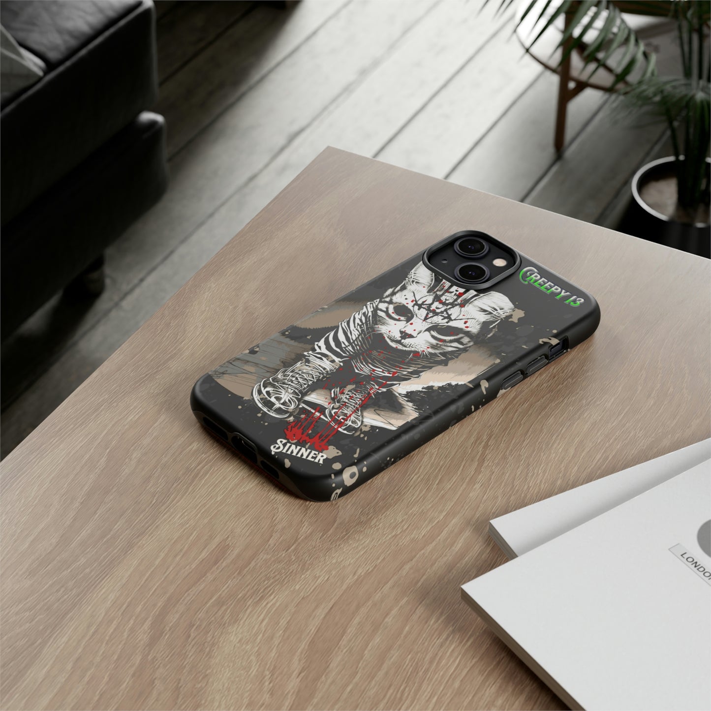 Evil Kitty Lover phone case Tough Cases
