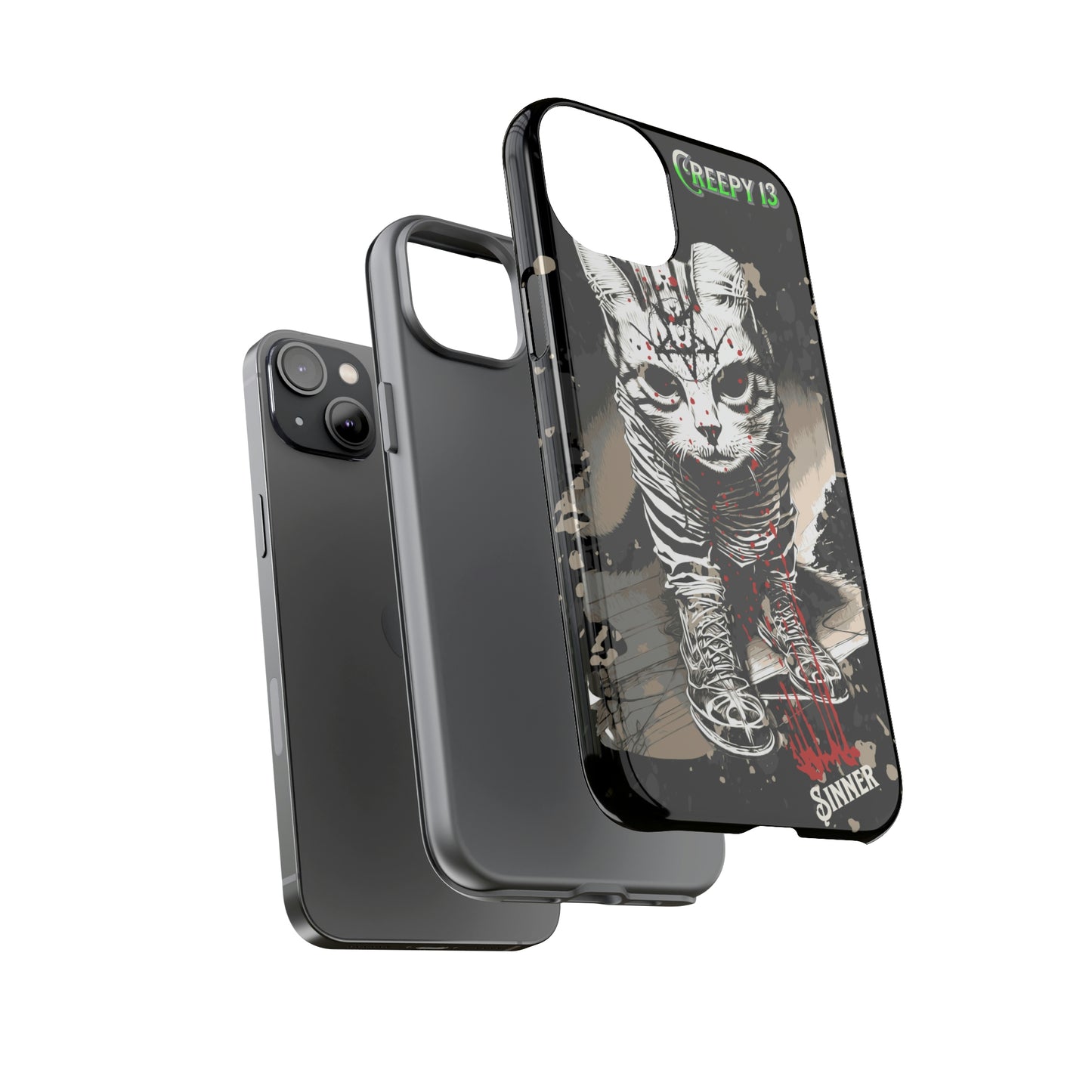 Evil Kitty Lover phone case Tough Cases