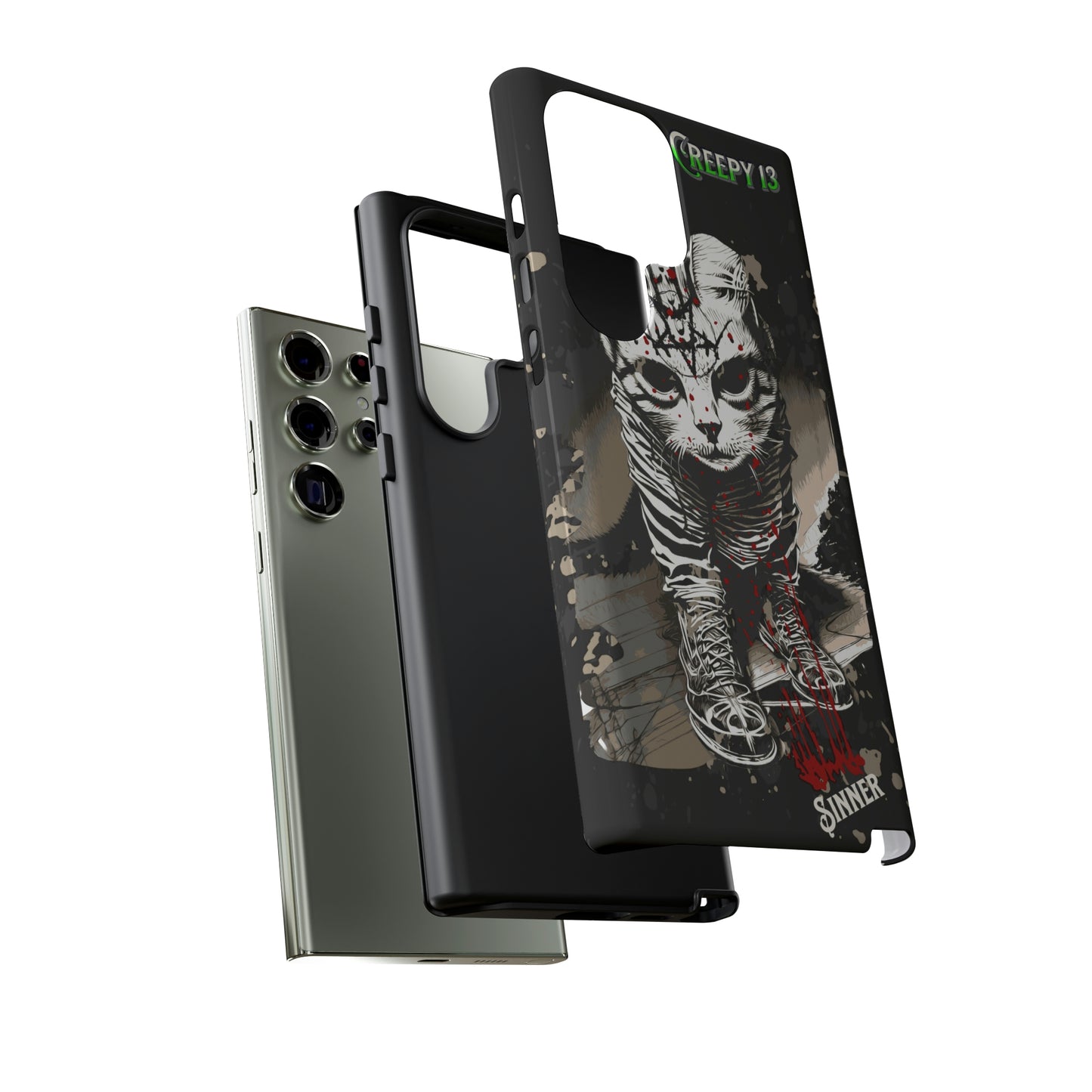 Evil Kitty Lover phone case Tough Cases