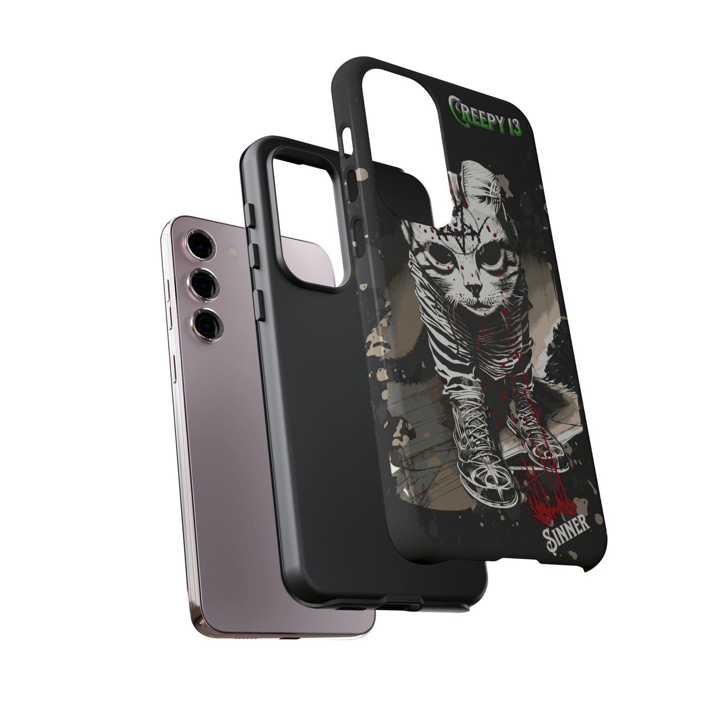 Evil Kitty Lover phone case Tough Cases