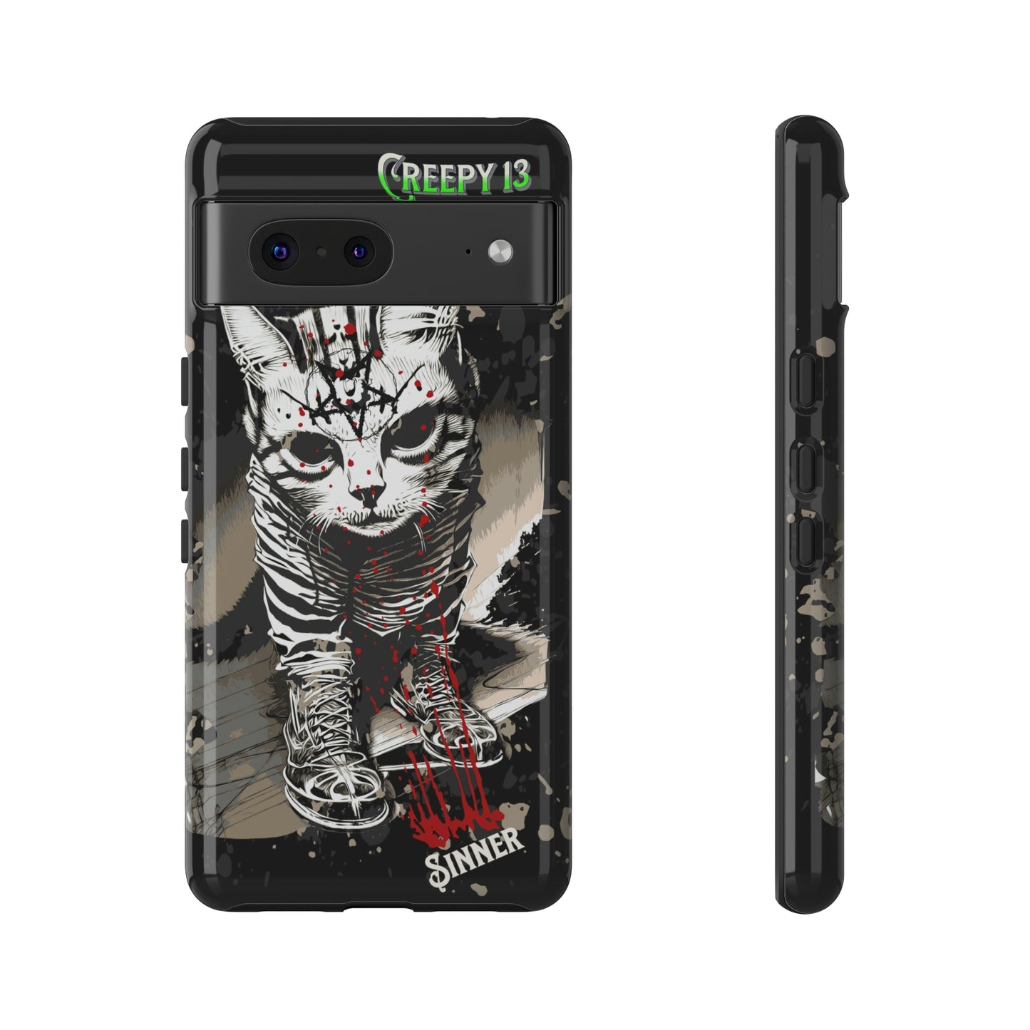 Evil Kitty Lover phone case Tough Cases