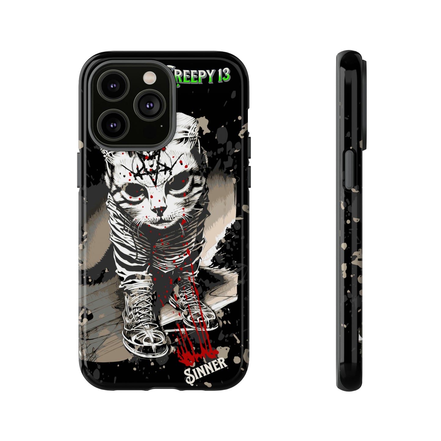 Evil Kitty Lover phone case Tough Cases