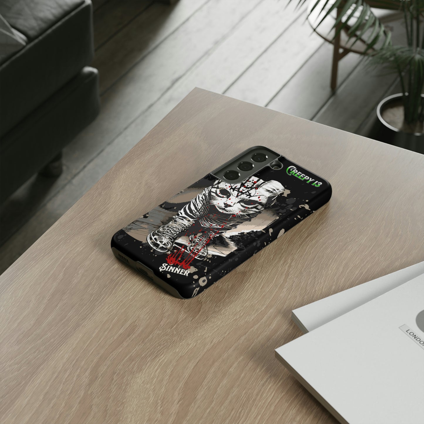 Evil Kitty Lover phone case Tough Cases