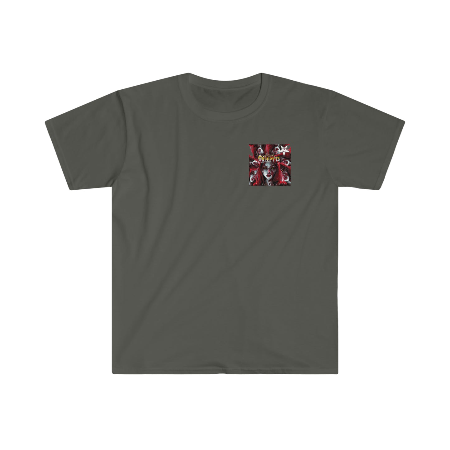 Front and back printed Unisex Softstyle T-Shirt