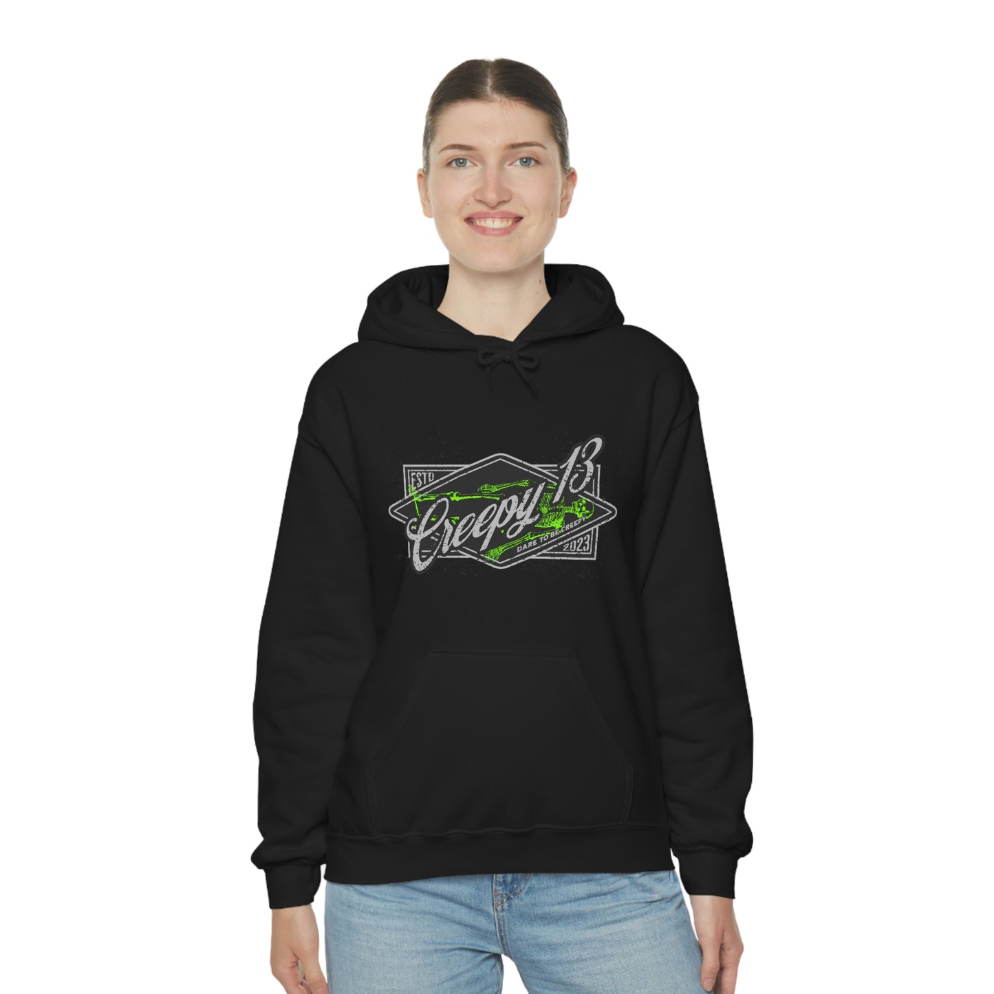 Front and back printed Unisex Heavy Blend™ Hooded Sweatshirt