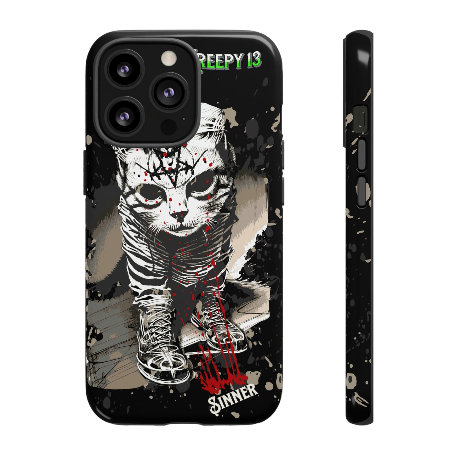 Evil Kitty Lover phone case Tough Cases