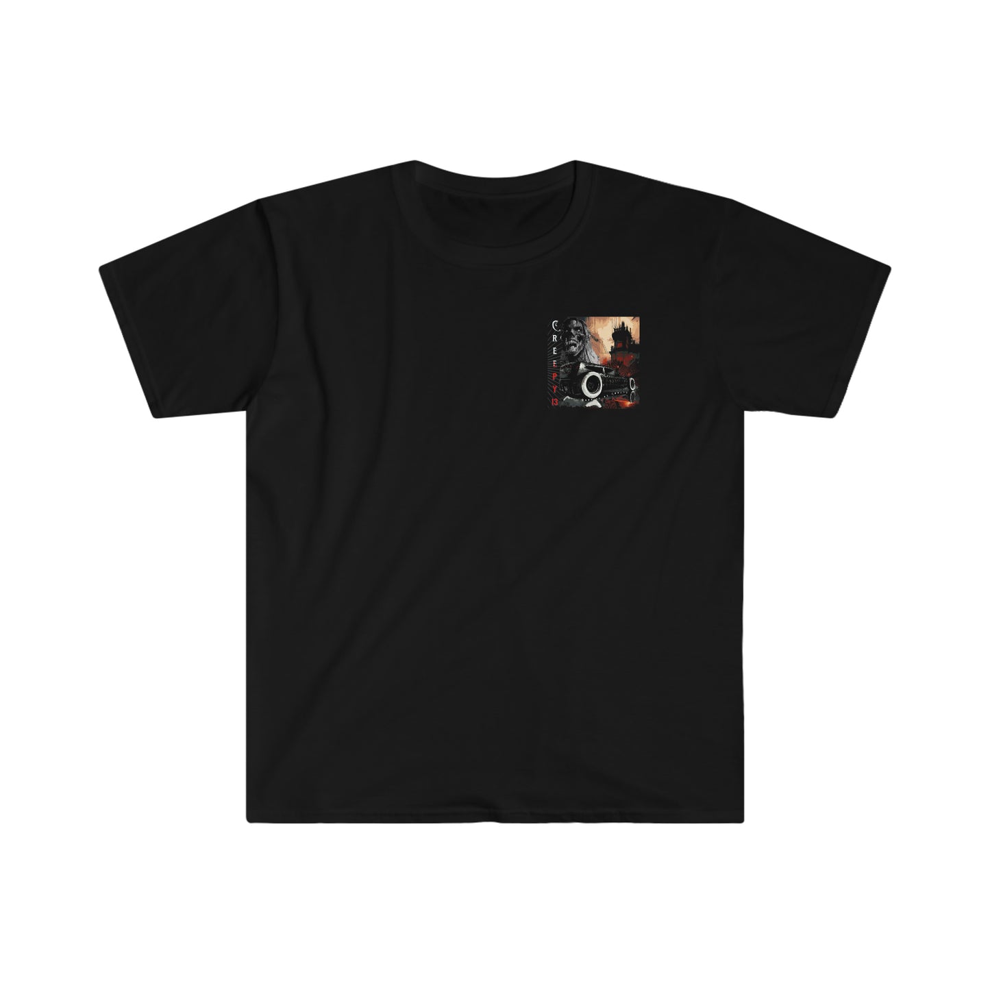 Front and back printed Unisex Softstyle T-Shirt