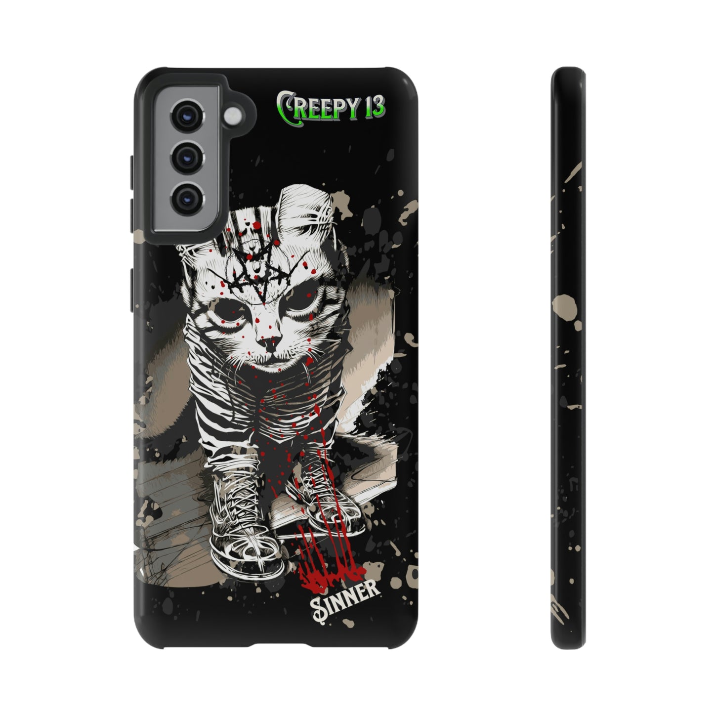 Evil Kitty Lover phone case Tough Cases