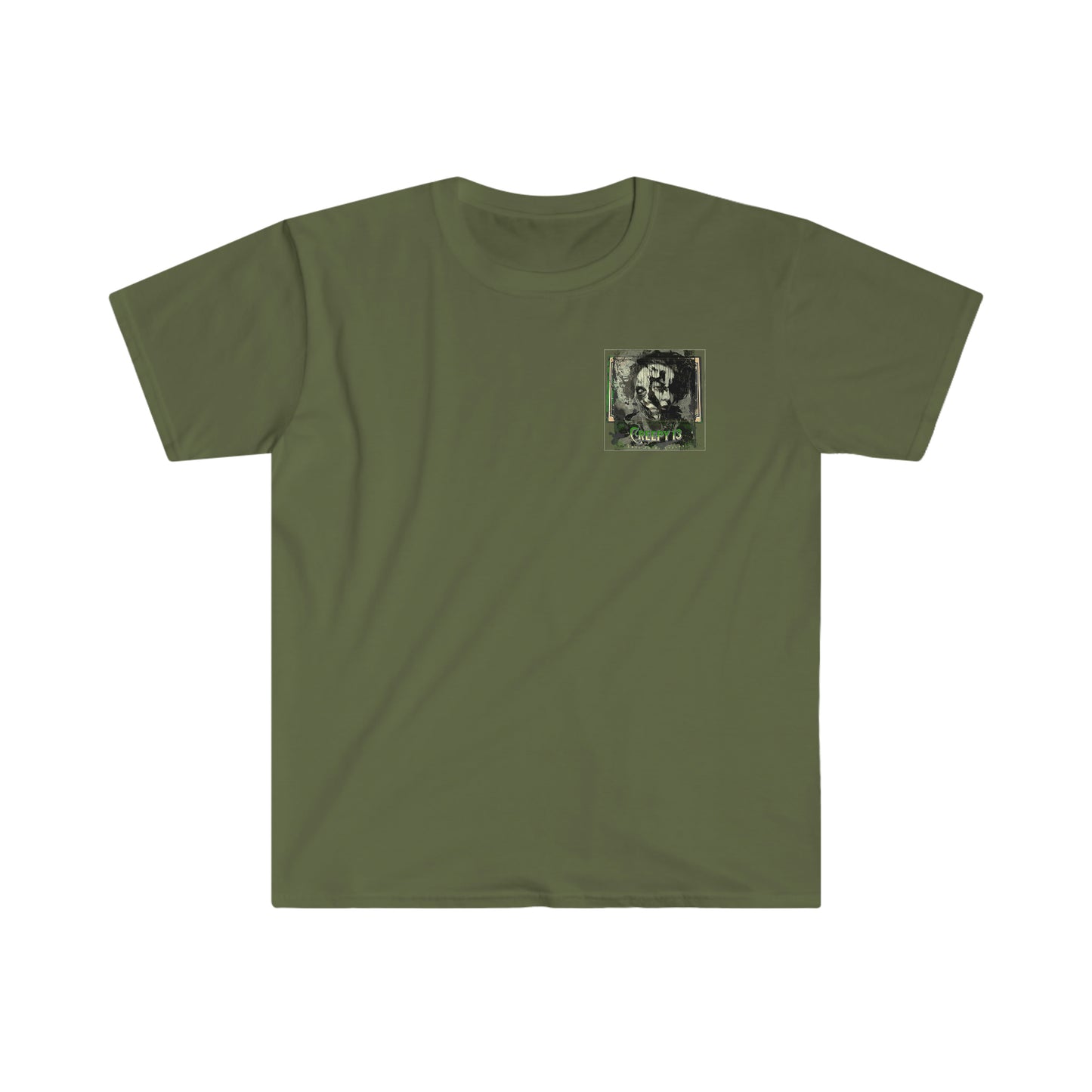 Ouija front and back printed Unisex Softstyle T-Shirt