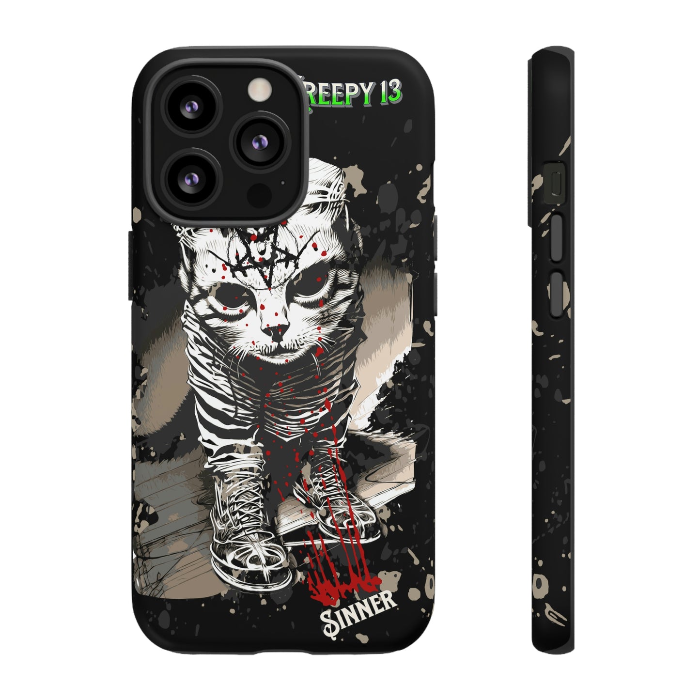 Evil Kitty Lover phone case Tough Cases