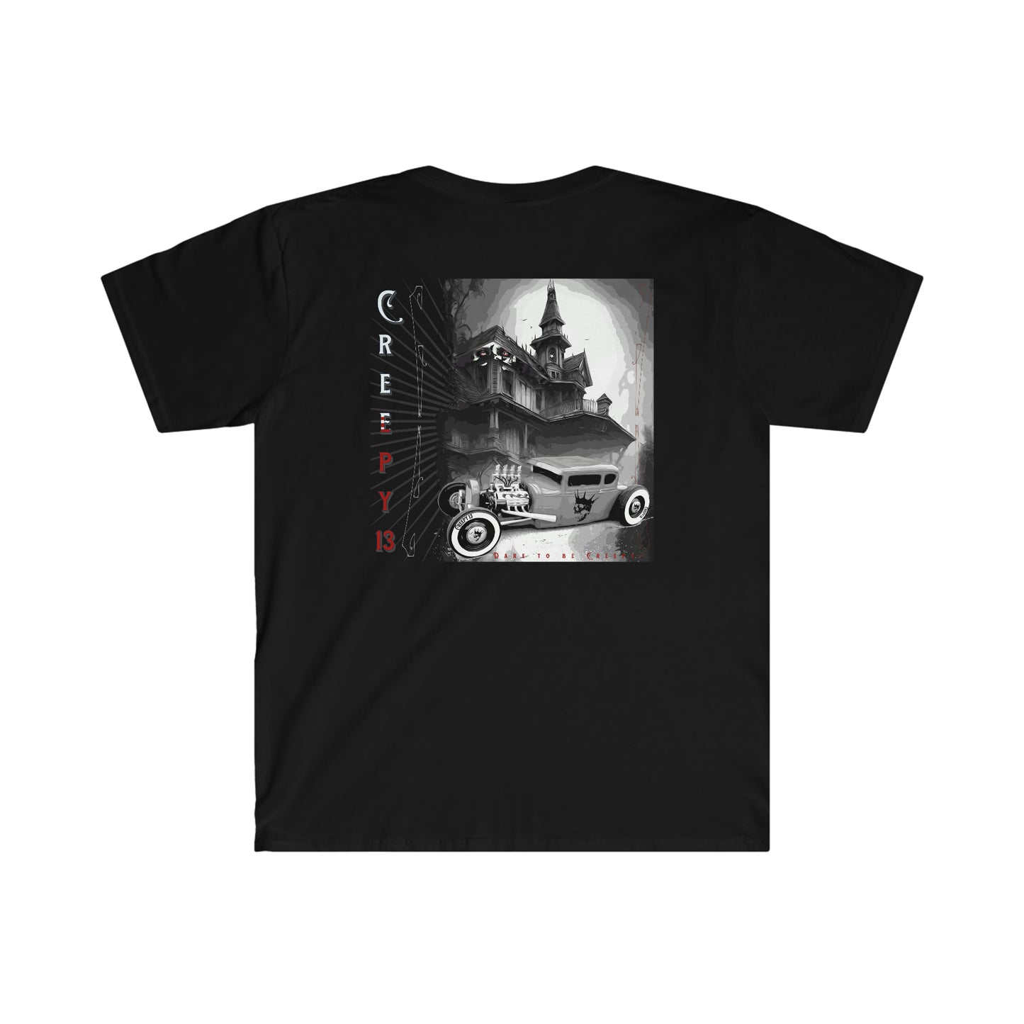 Front and back printed Unisex Softstyle T-Shirt