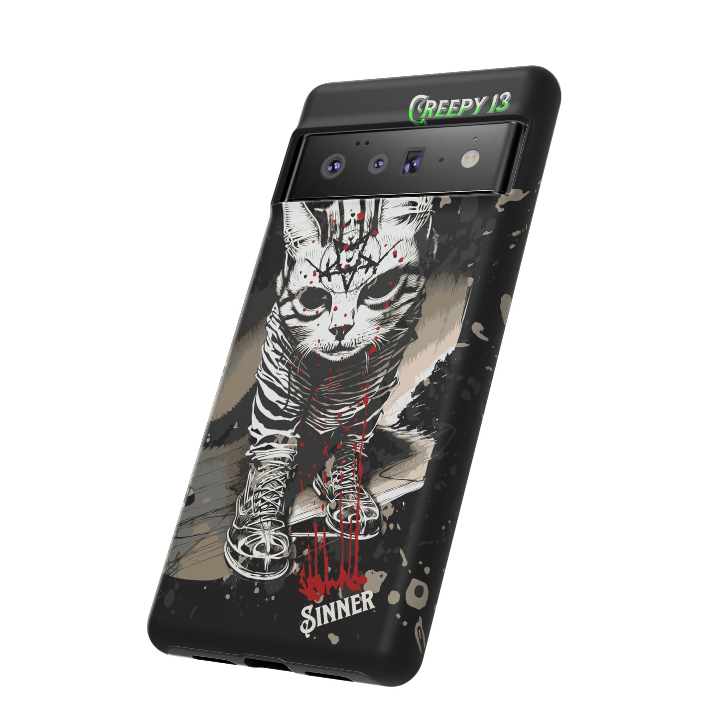 Evil Kitty Lover phone case Tough Cases