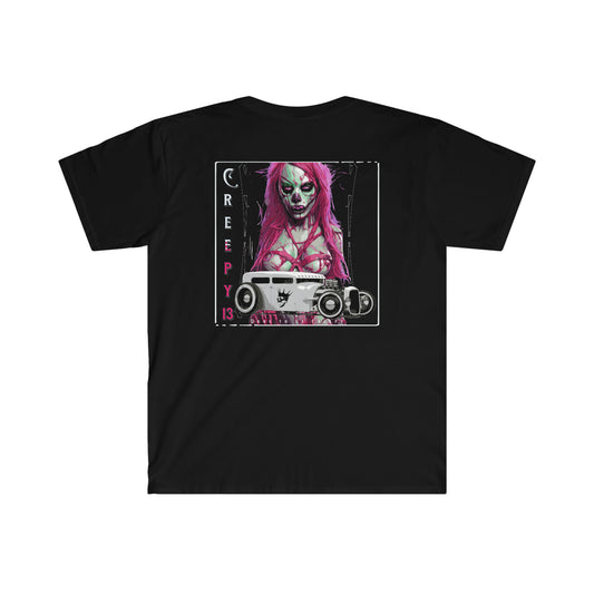 Front and back printed Unisex Softstyle T-Shirt