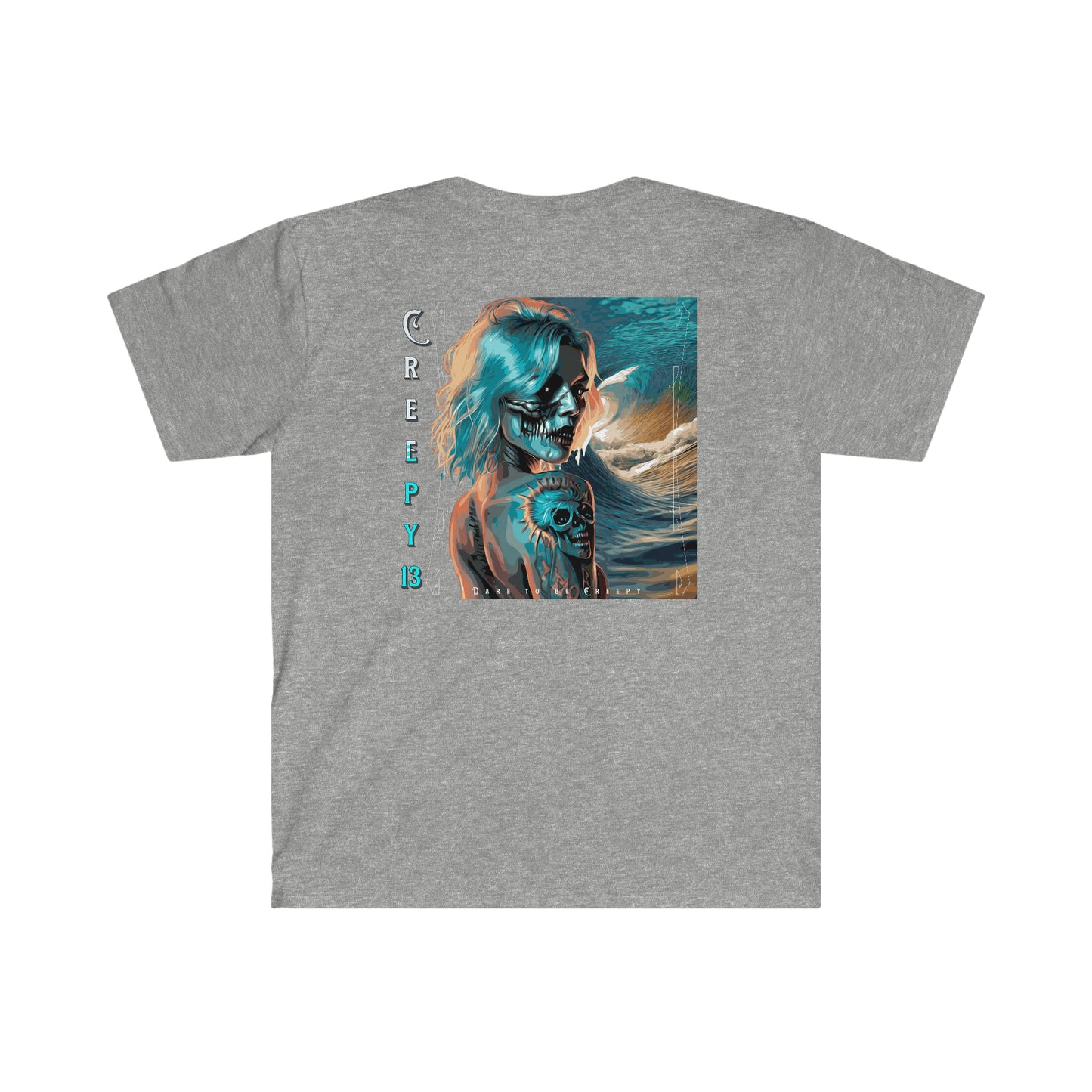 Front and back printed Unisex Softstyle T-Shirt