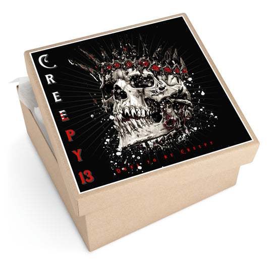 Creepy 13 Square Vinyl Stickers Other Goodies