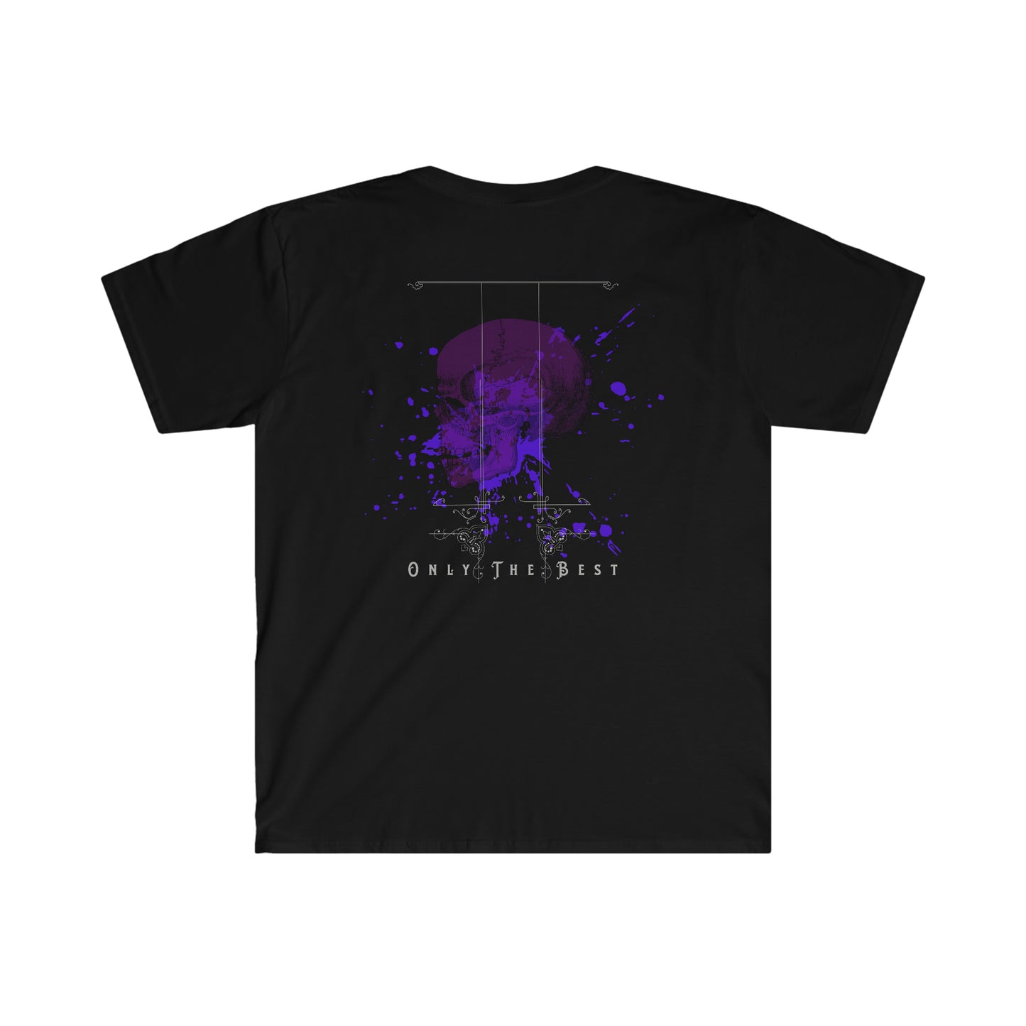 Blue Craze front and back printed Unisex Softstyle T-Shirt