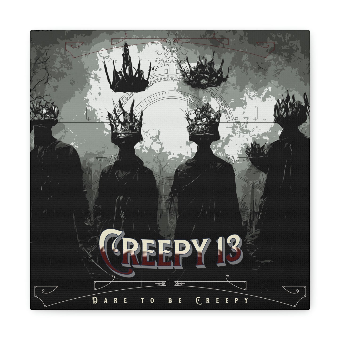 Kings Creepy 13 Canvas Gallery Wraps