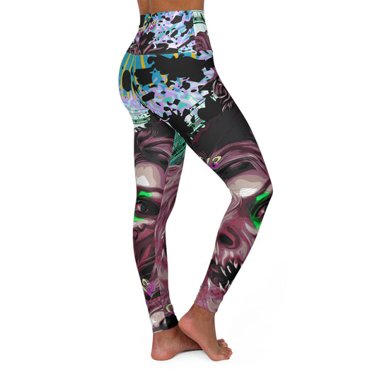 Creepy 13 Aqua Queen High Waisted Yoga Leggings other goodies